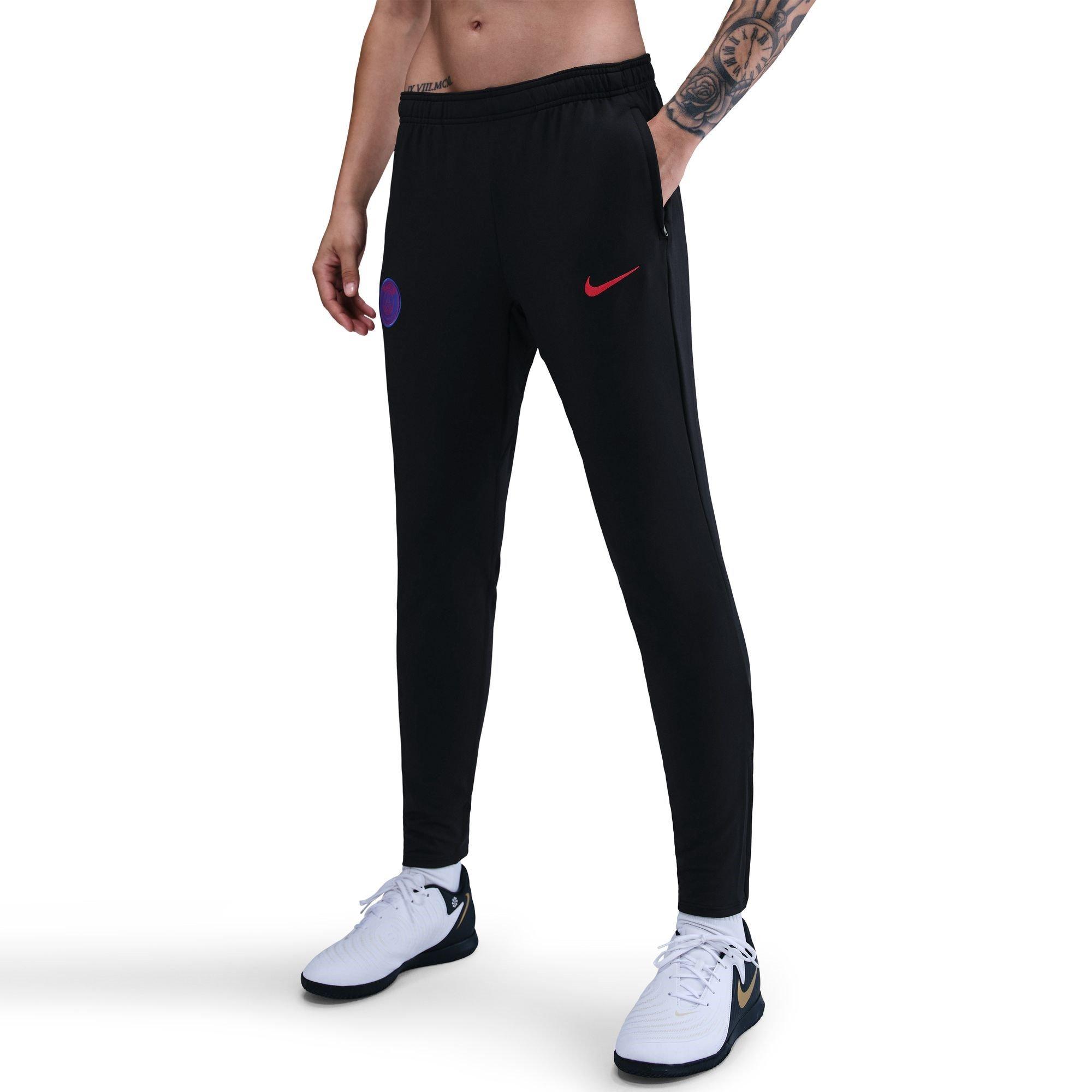 Nike Women's Psg Strike Tracksuit Bottoms 2025 2026 - Black/Blue - 12 (M)