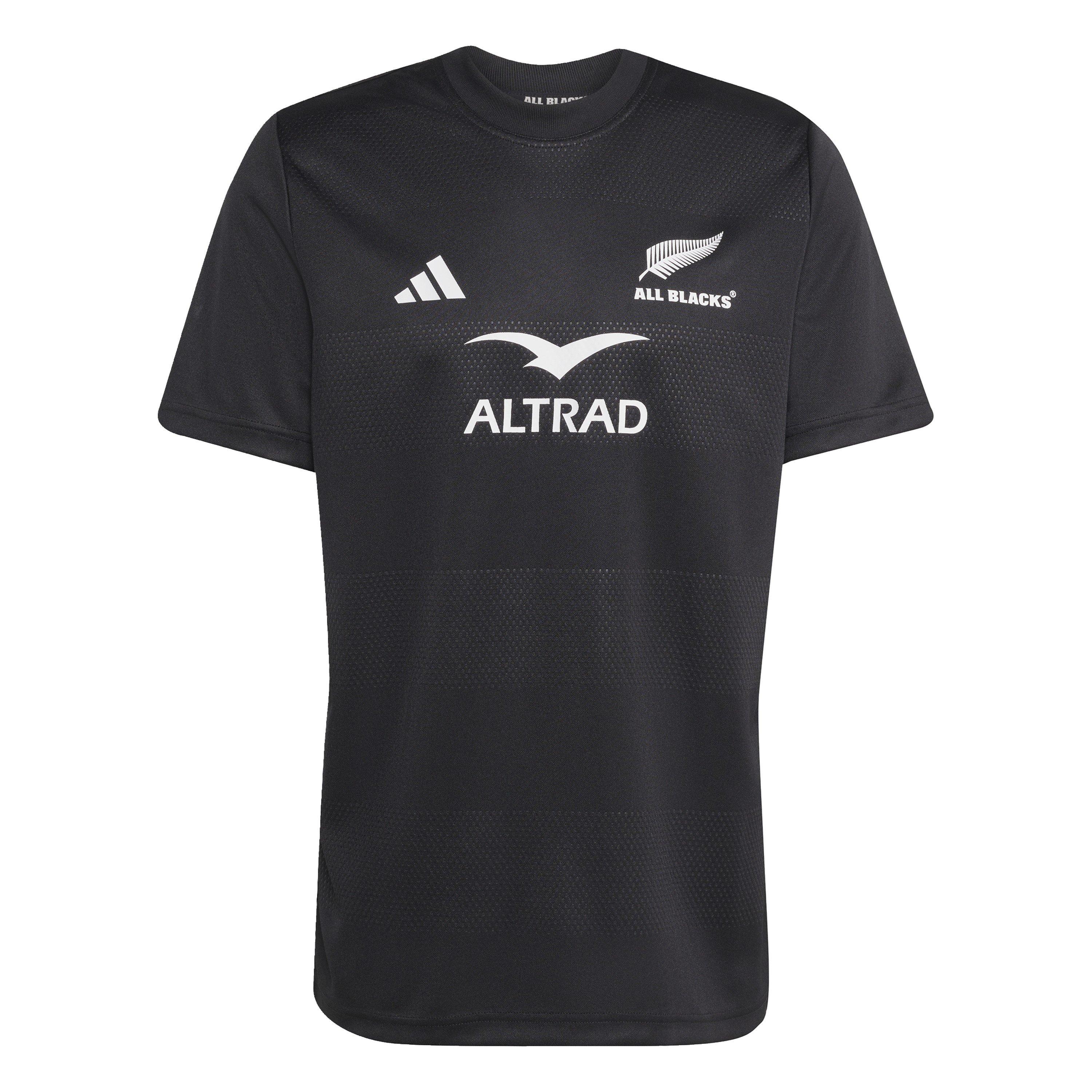 All Black - adidas - Mens New Zealand Rugby Short Sleeve Performance T-Shirt 2025 - 1
