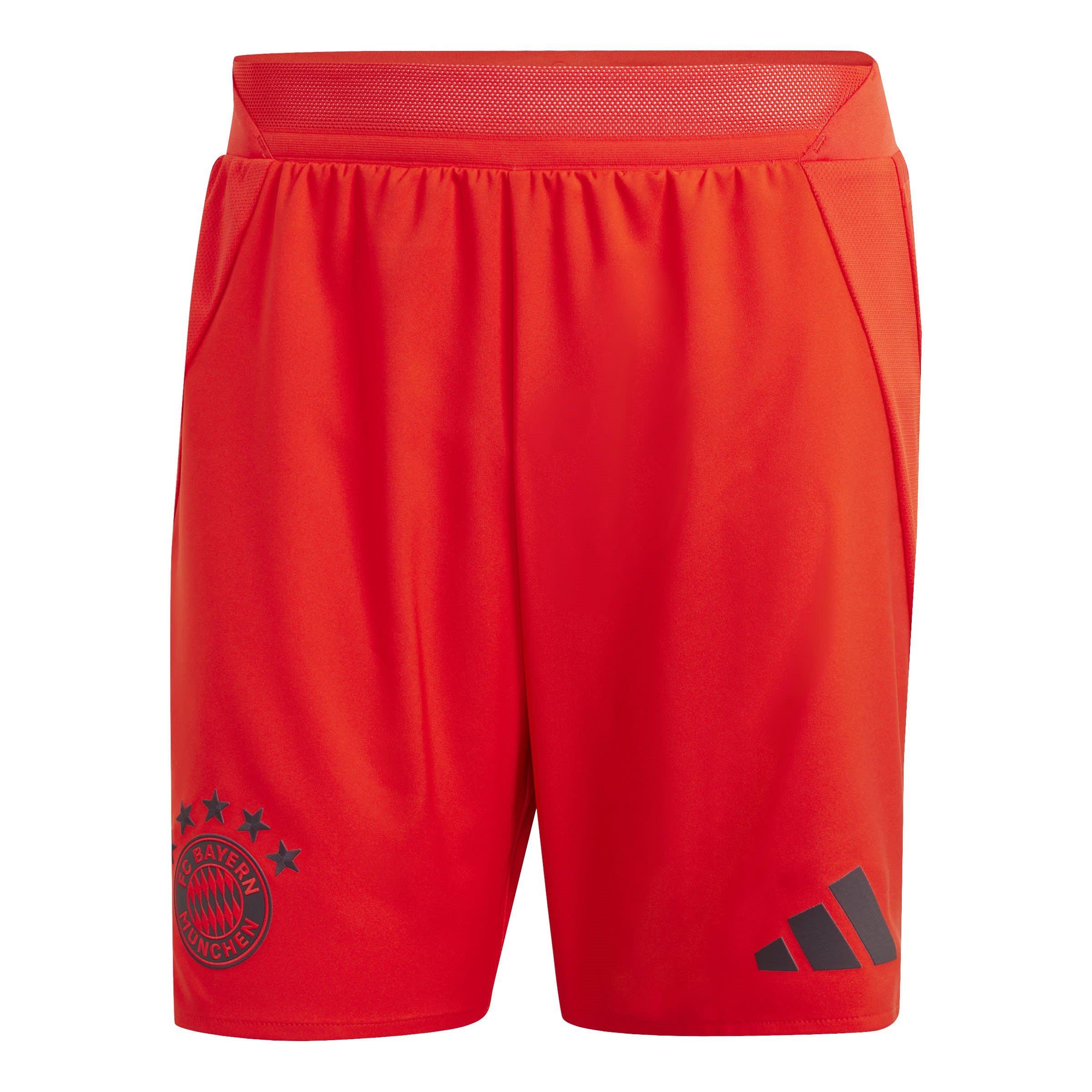 Red - adidas - Bayern Munich Home Shorts 2024 2025 Adults - 1