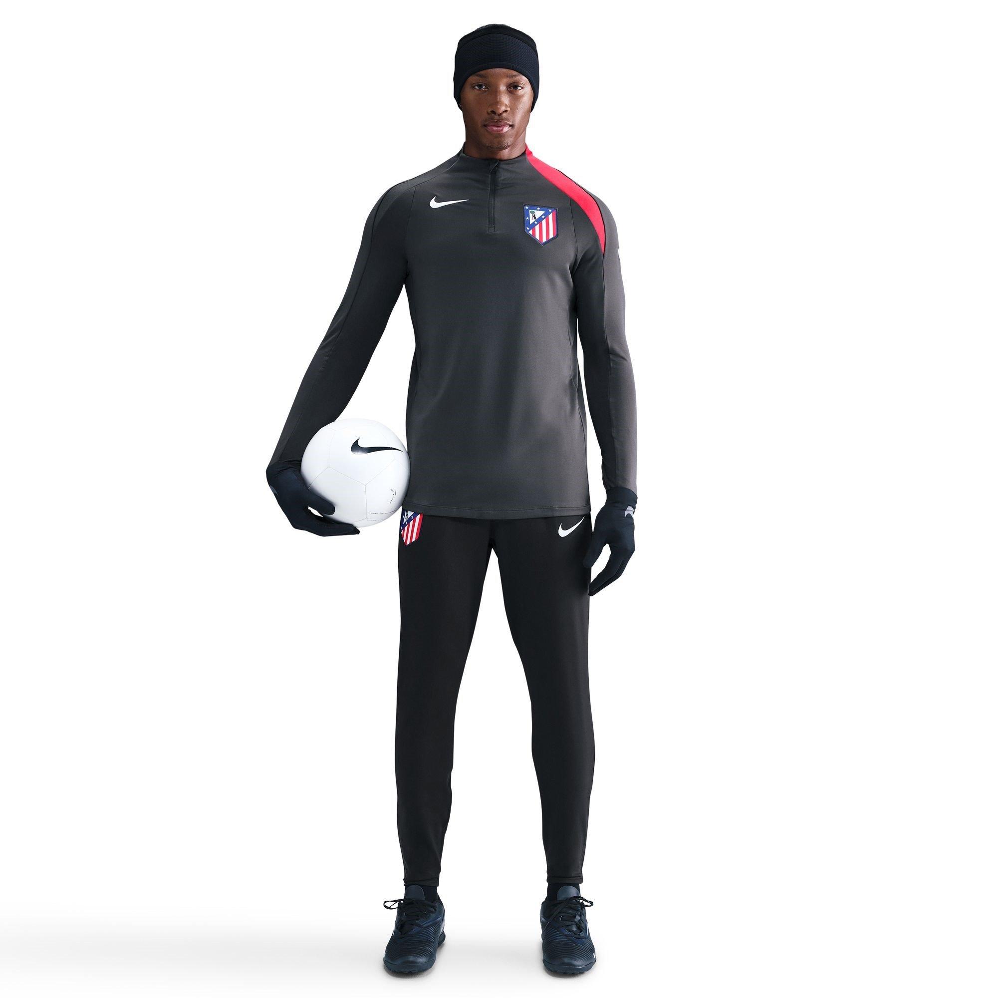 Black/Red - Nike - Atletico Madrid Strike Third Drill Quarter Zip 2025 Adults - 3