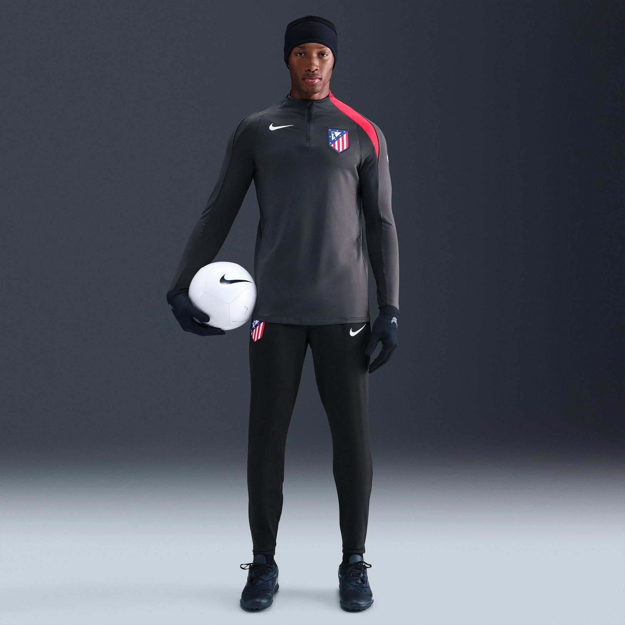 Black/Red - Nike - Atletico Madrid Strike Third Drill Quarter Zip 2025 Adults - 7