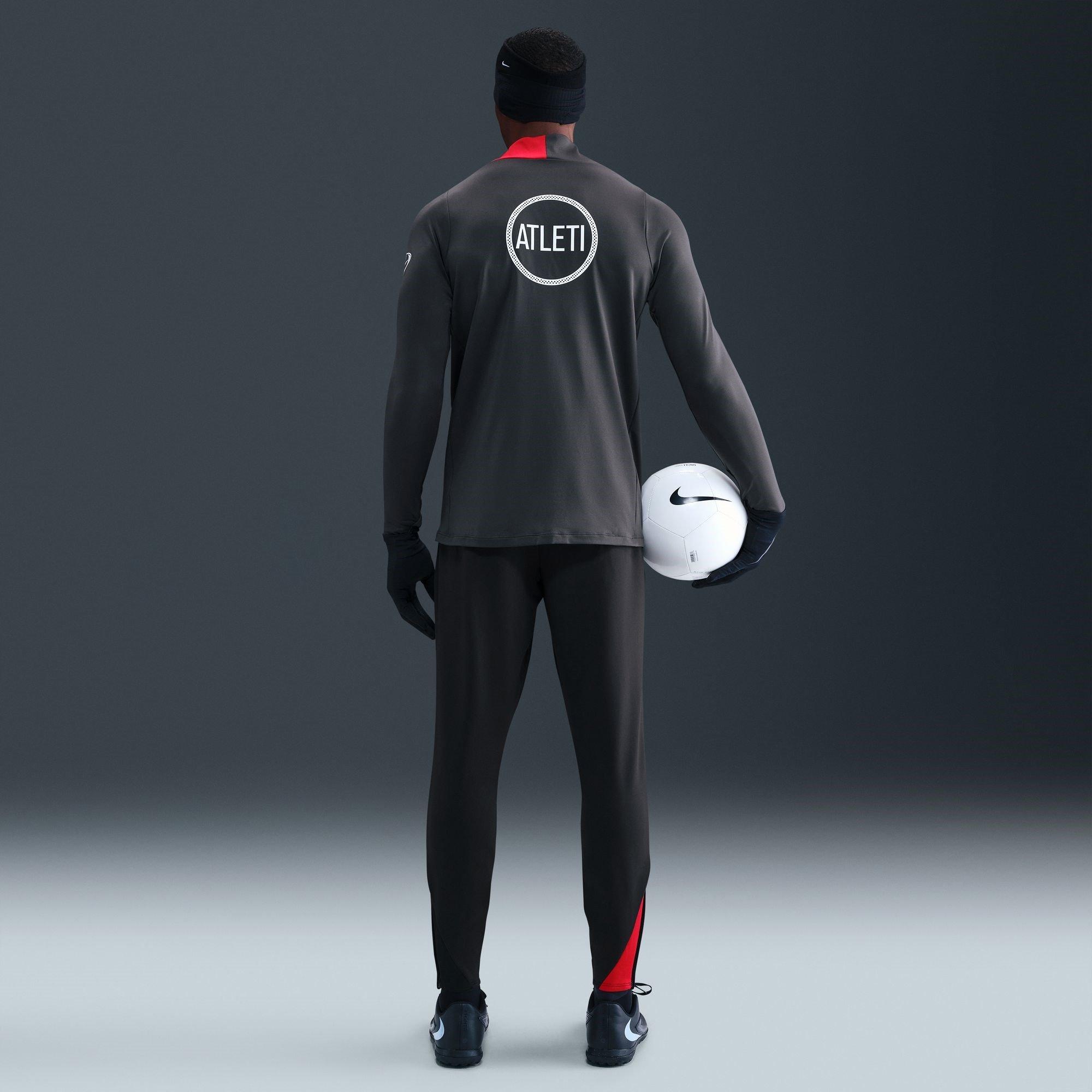 Black/Red - Nike - Atletico Madrid Strike Third Drill Quarter Zip 2025 Adults - 8