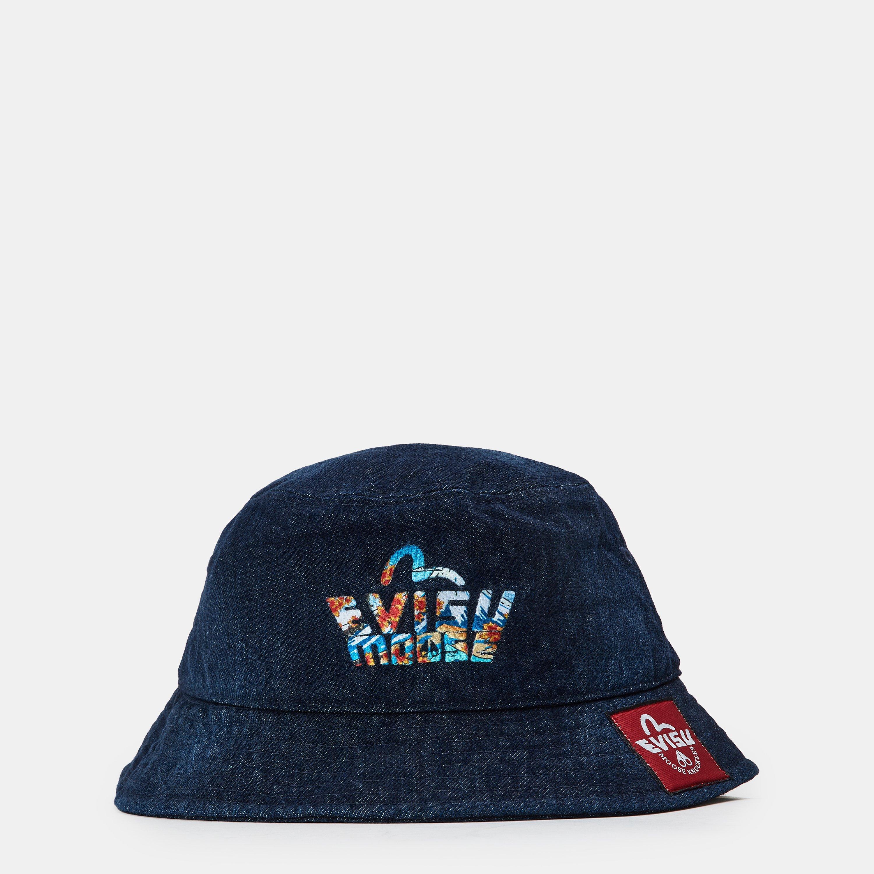 Moose Knuckles Mens x Evisu Denim Bucket Hat | Cruise Fashion