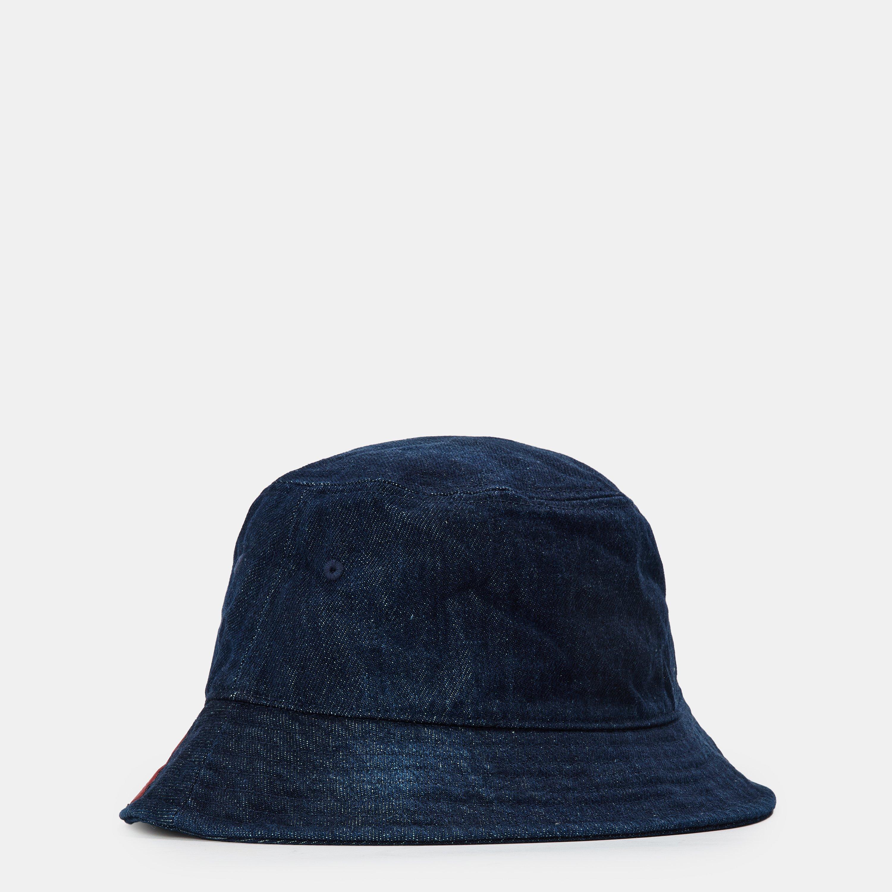 Blue Denim - Moose Knuckles - Mens x Evisu Denim Bucket Hat - 2
