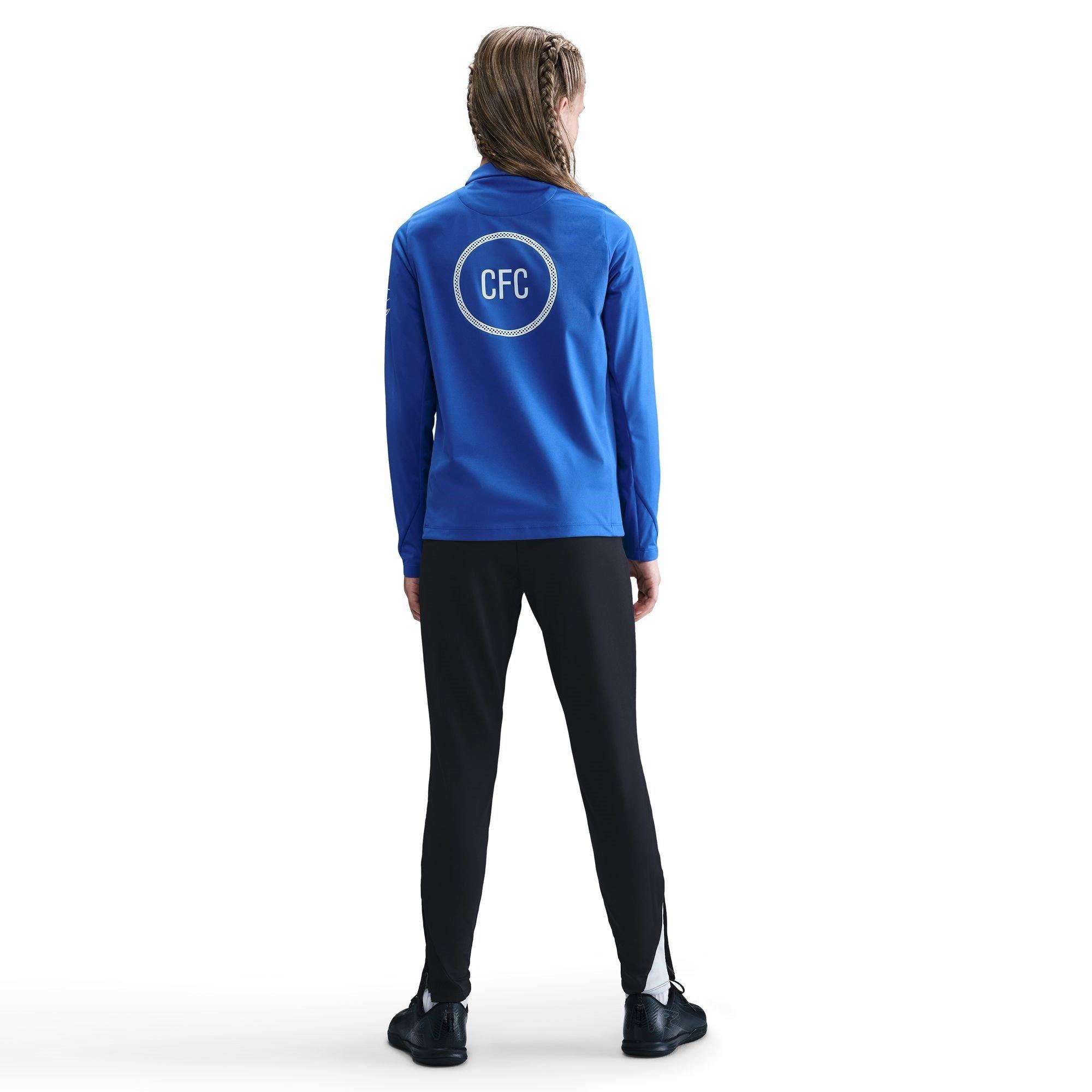 Blue/Sivler - Nike - Chelsea Strike Drill Top 2025 2026 Juniors - 4