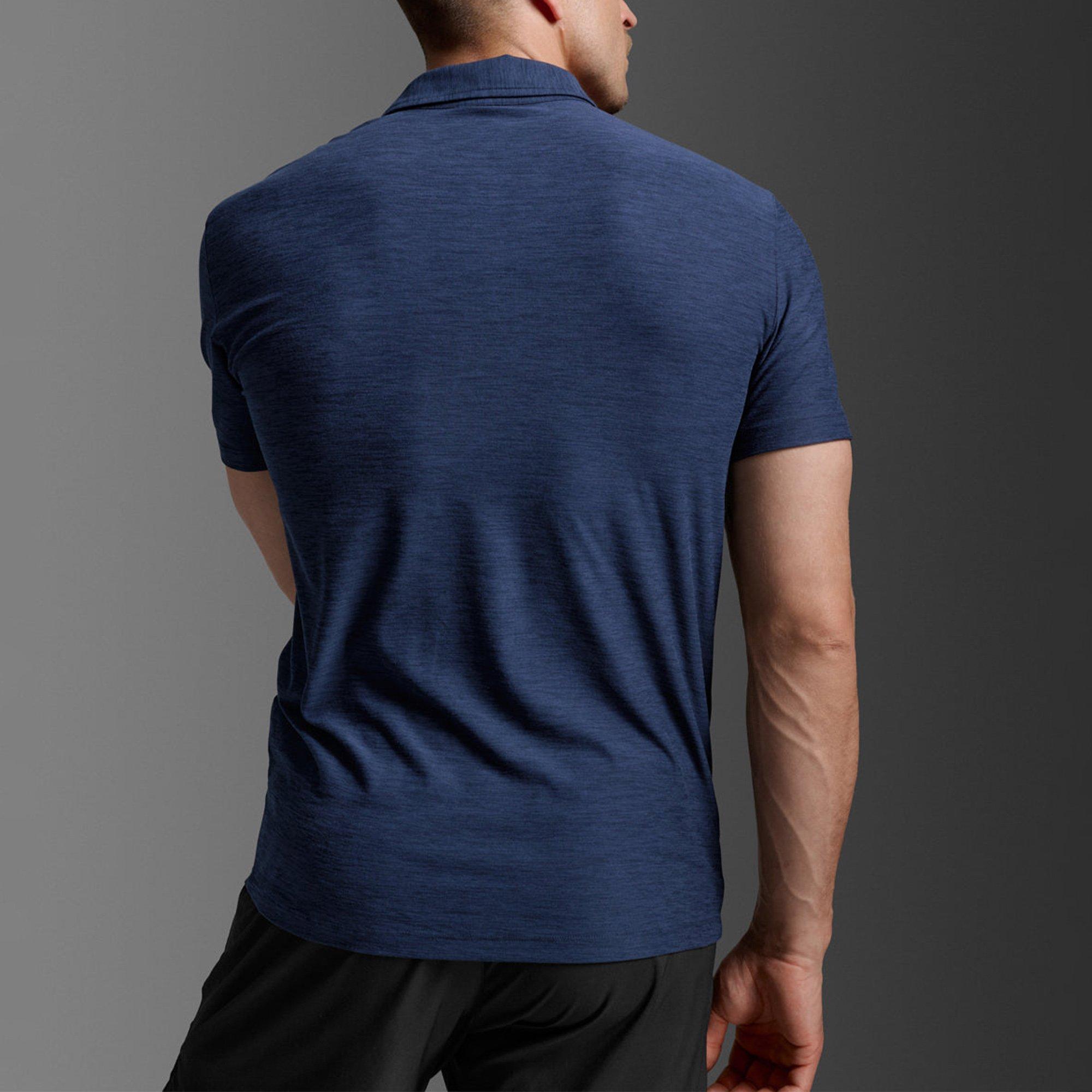 Midnight - 2XU - Men's Short Sleeve Performance Polo Shirt - 2
