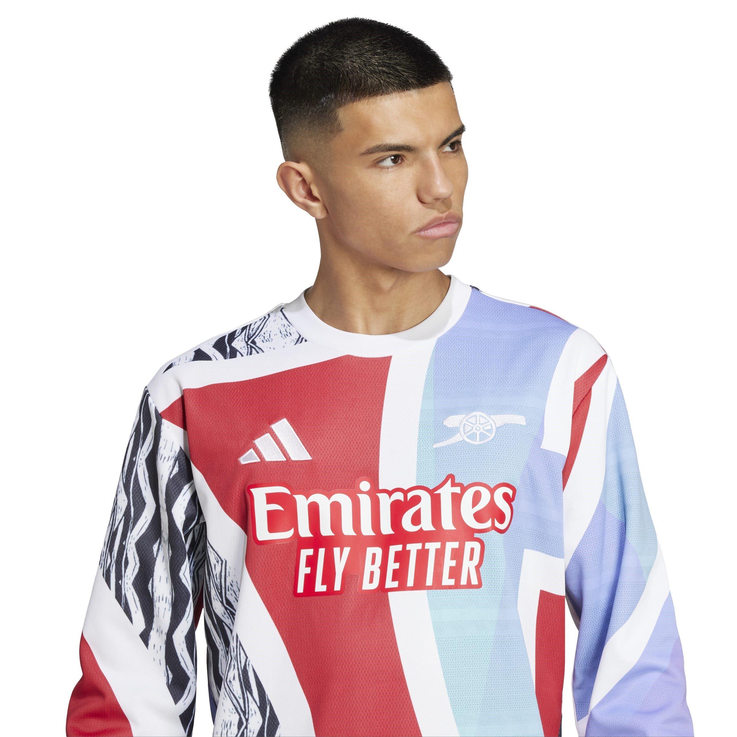 Better Scarlet - adidas - Arsenal Pre Match Drill Top 2024 2025 Adults - 5
