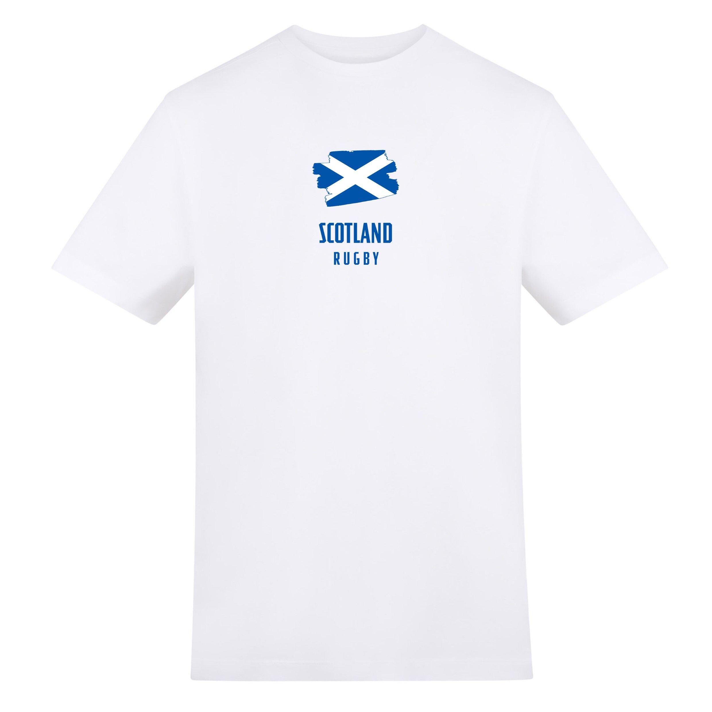 Adults Printed Scotland Rugby Fan Tee