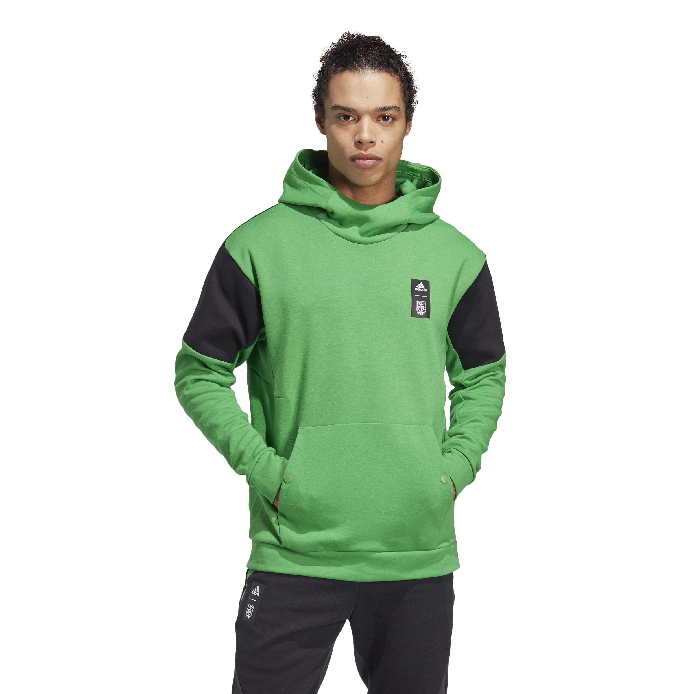 Green - adidas - Austin Travel Hoodie 2022 2023 Adults - 2