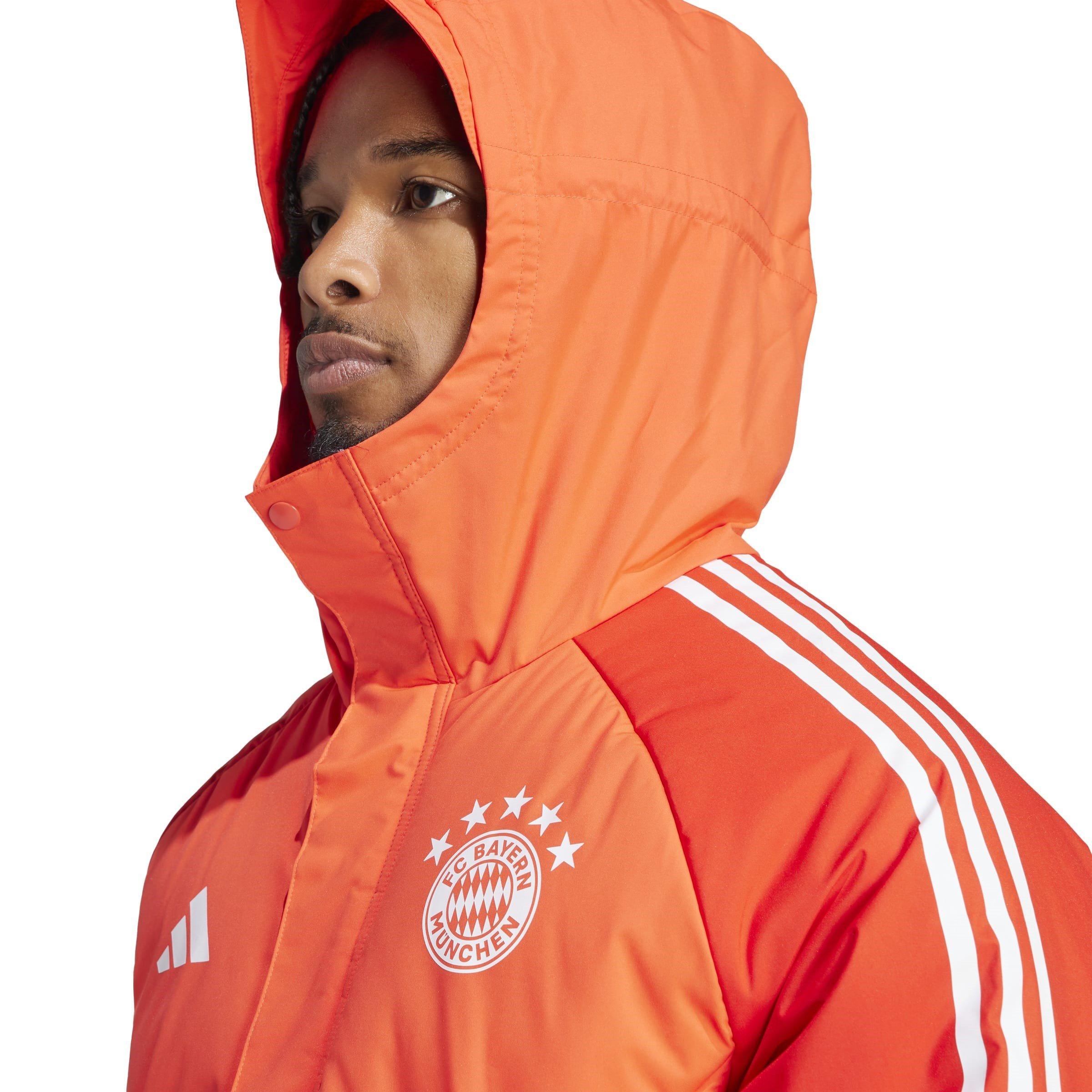 Rood/Helder Rood/ - adidas - Bayern Munich Condivo 22 Stadium Parka Adults - 6