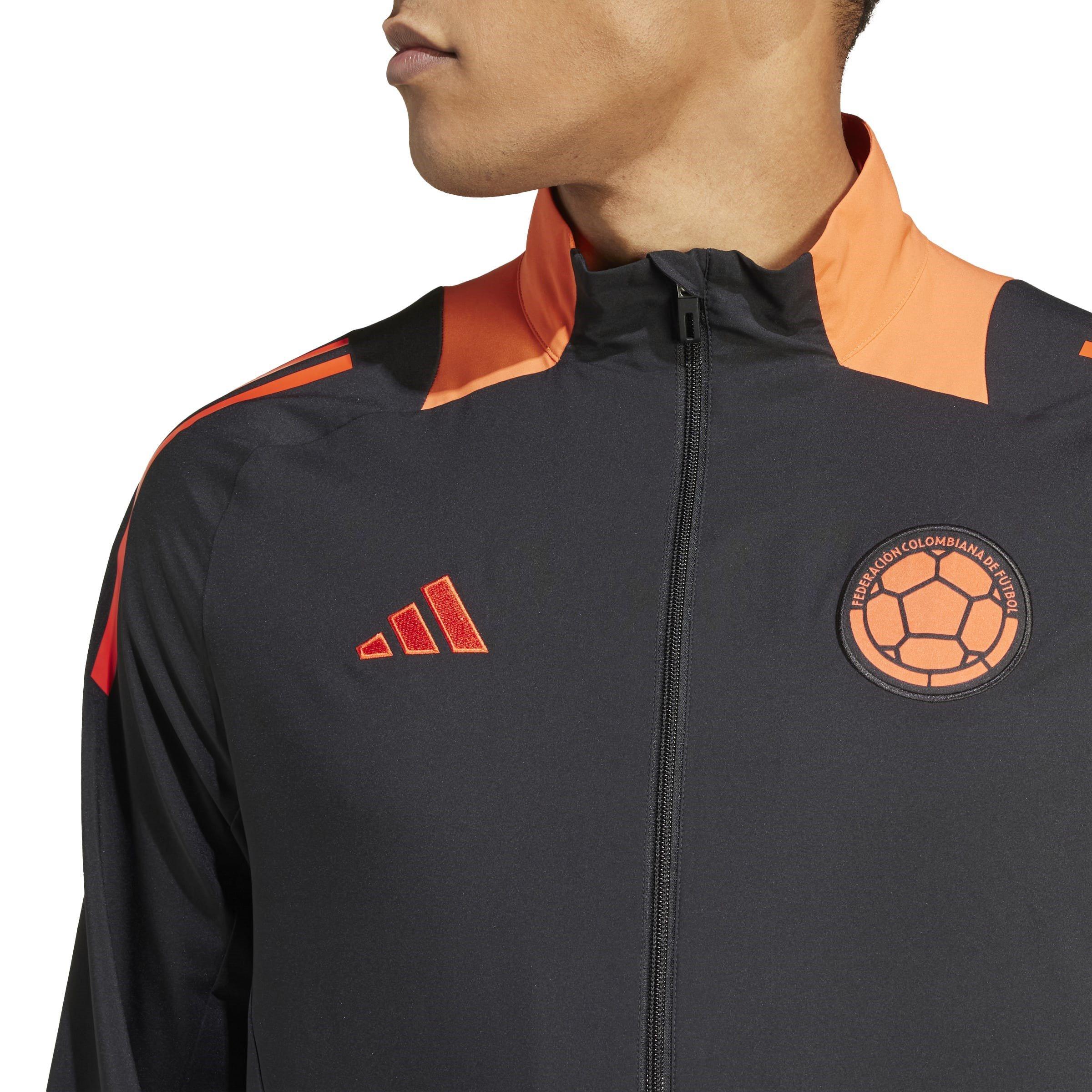 Zwart - adidas - Colombia Tiro 24 Presentation Jacket Adults - 5