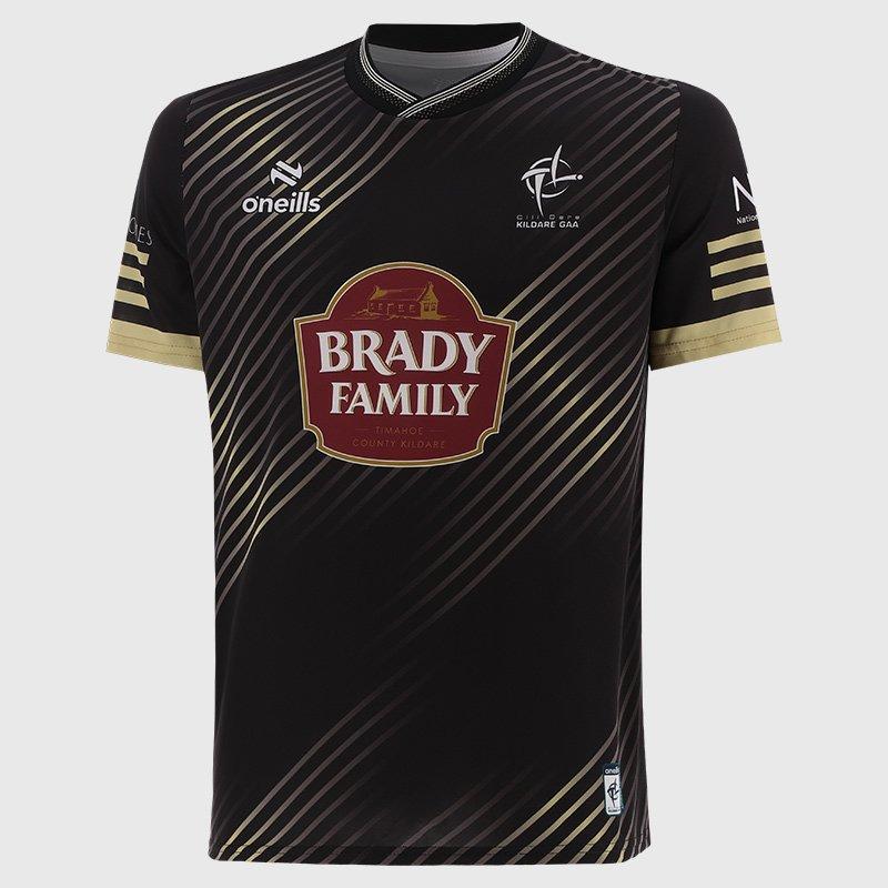 Black/Gold - ONeills - Kildare Senior GAA Training Jersey - 1