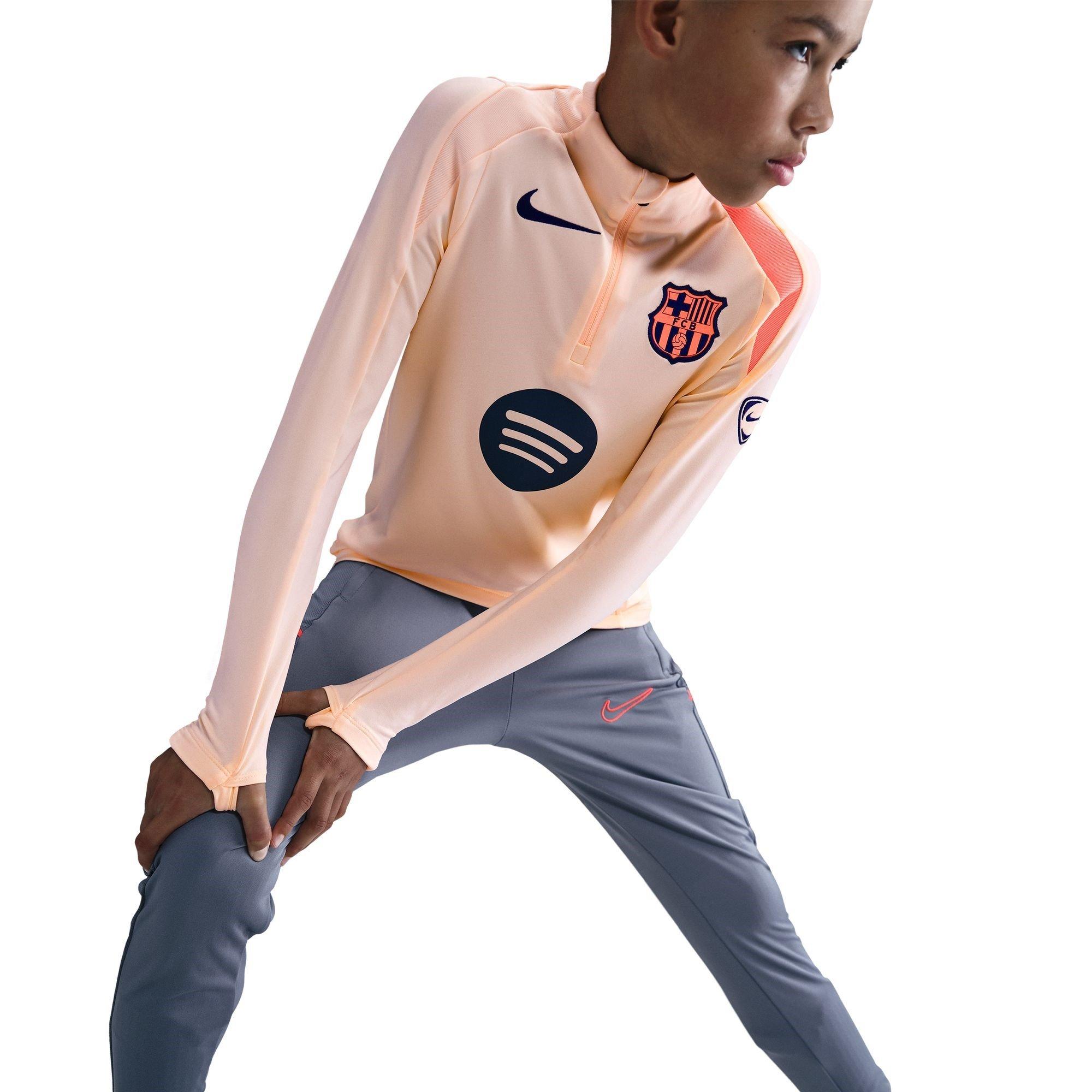 Blauw/Oranje - Nike - Barcelona Strike Third Quarter Zip 2025 2026 Juniors - 5