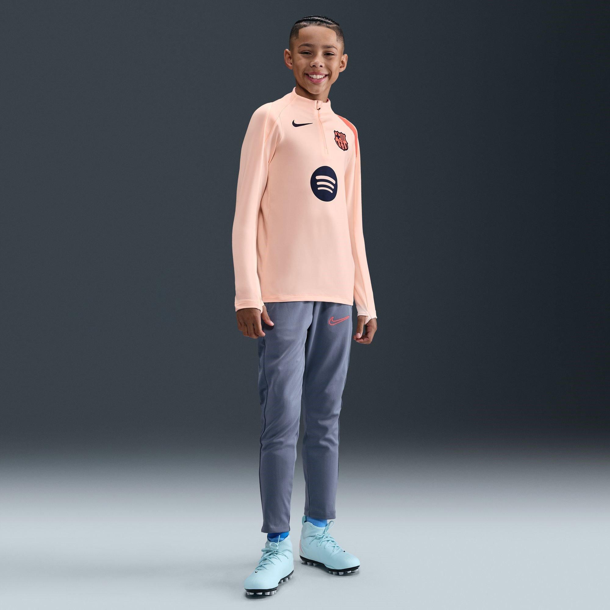 Blauw/Oranje - Nike - Barcelona Strike Third Quarter Zip 2025 2026 Juniors - 7