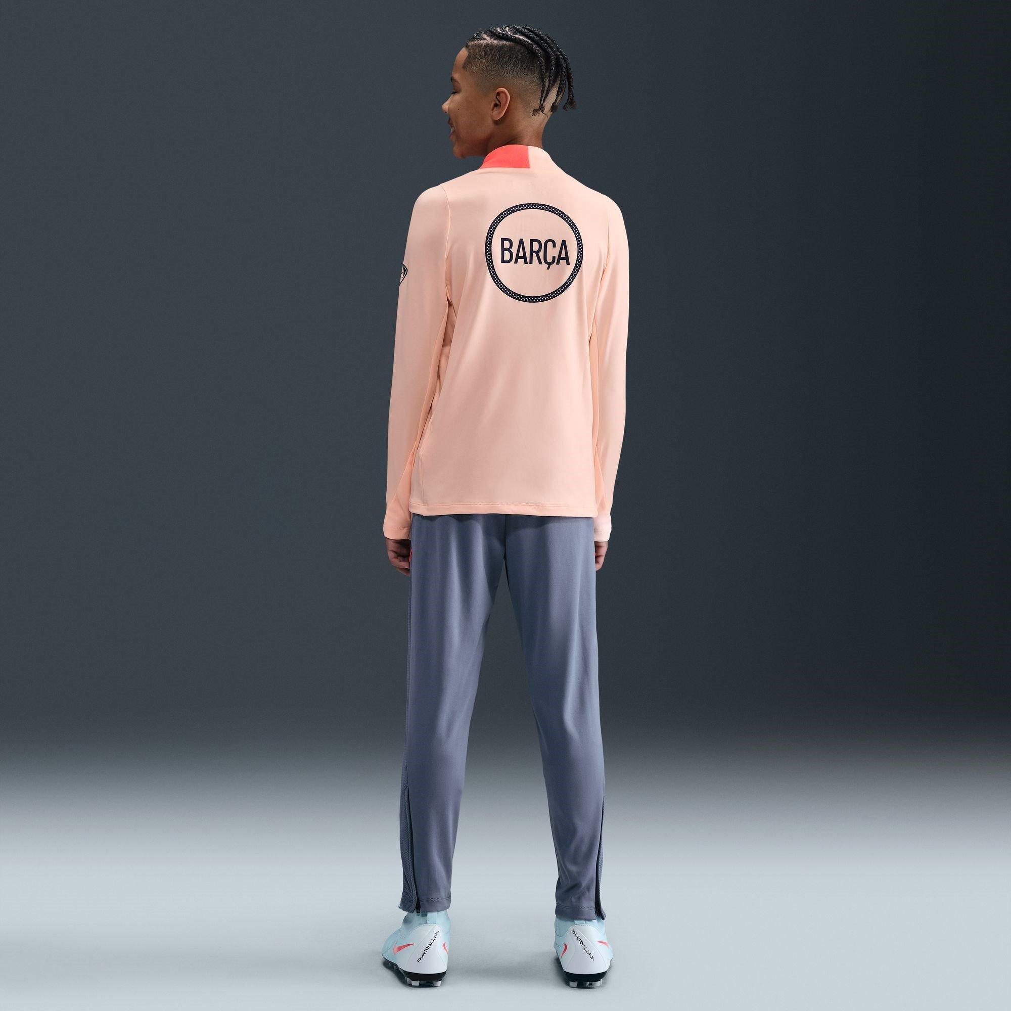 Blauw/Oranje - Nike - Barcelona Strike Third Quarter Zip 2025 2026 Juniors - 8