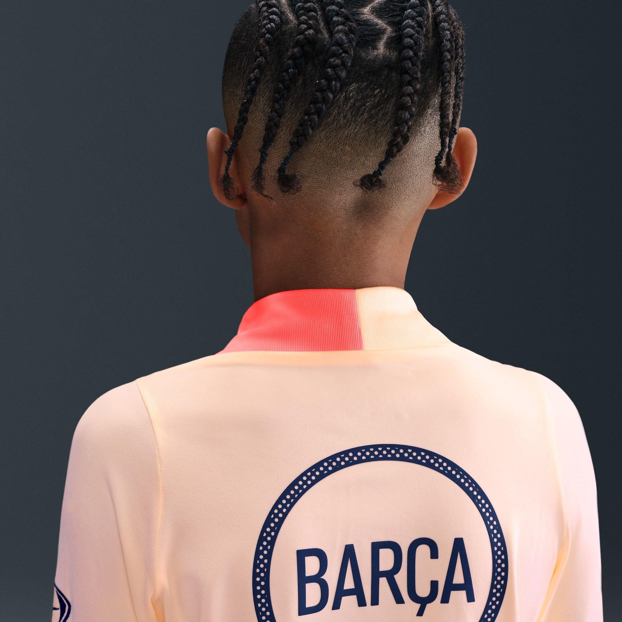 Blauw/Oranje - Nike - Barcelona Strike Third Quarter Zip 2025 2026 Juniors - 9