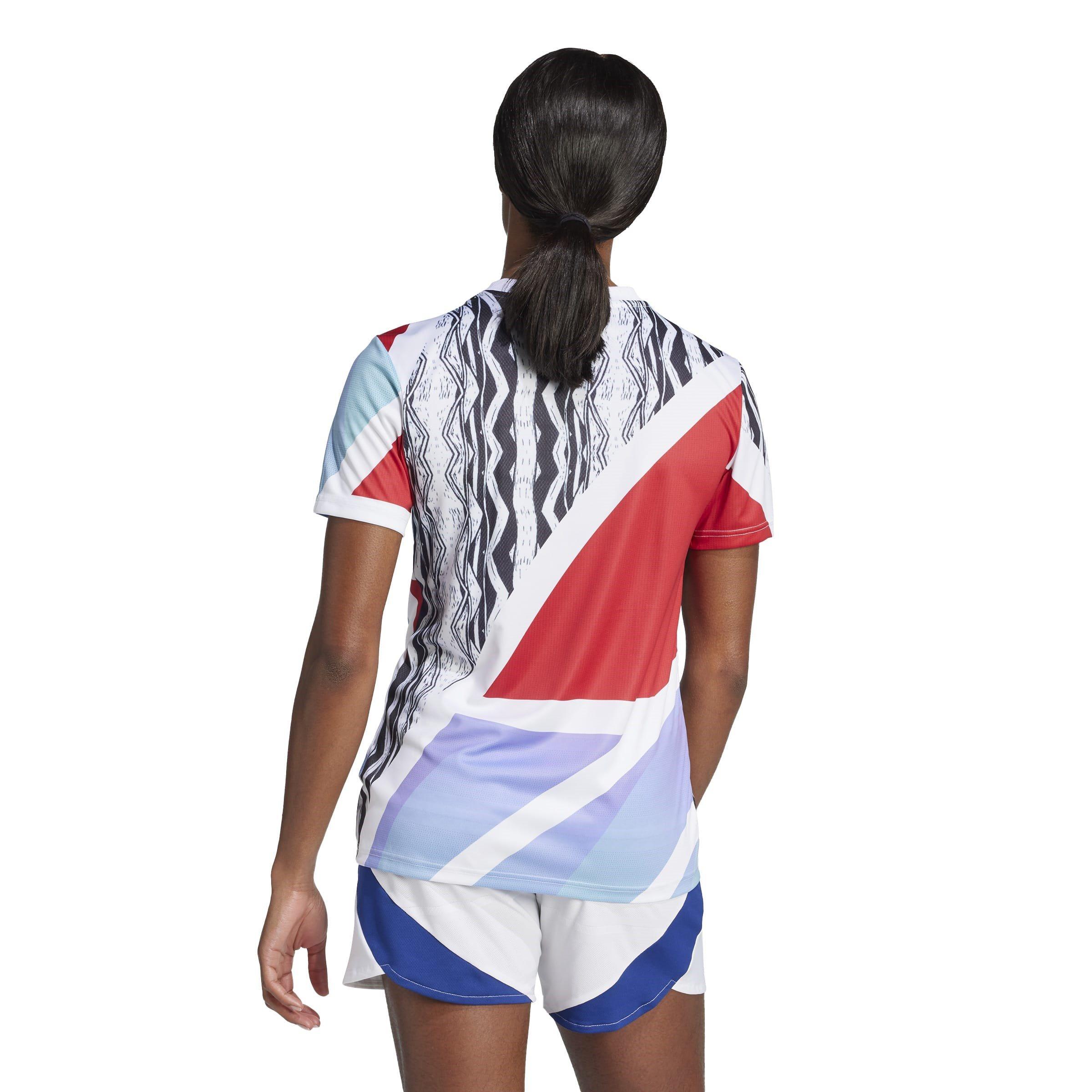 Besser Rot - adidas - Arsenal Pre Match Shirt 2024 2025 Womens - 4