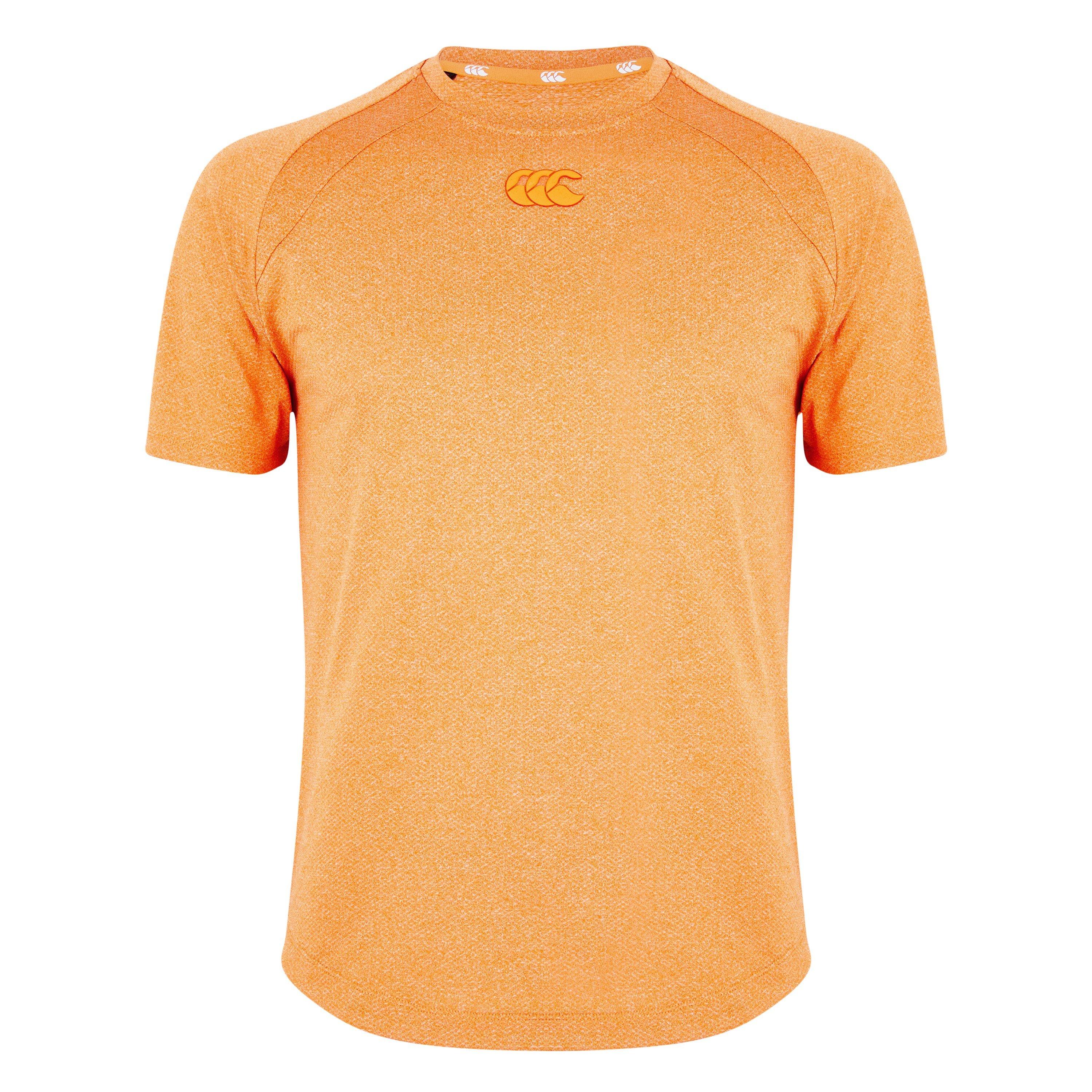 Orange/Grey - Canterbury - Short-Sleeve Performance Training T-Shirt - 5