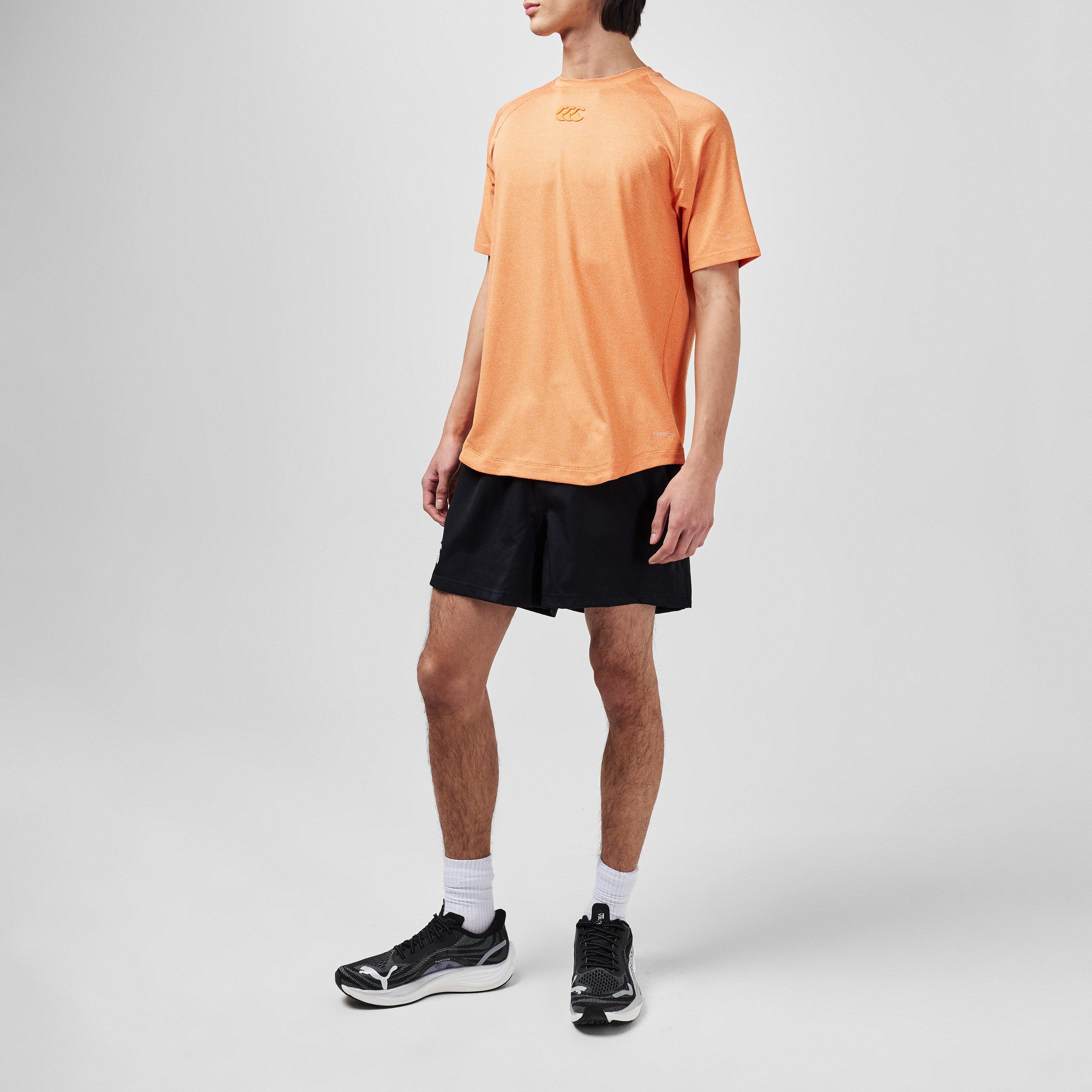 Orange/Grey - Canterbury - Short-Sleeve Performance Training T-Shirt - 4