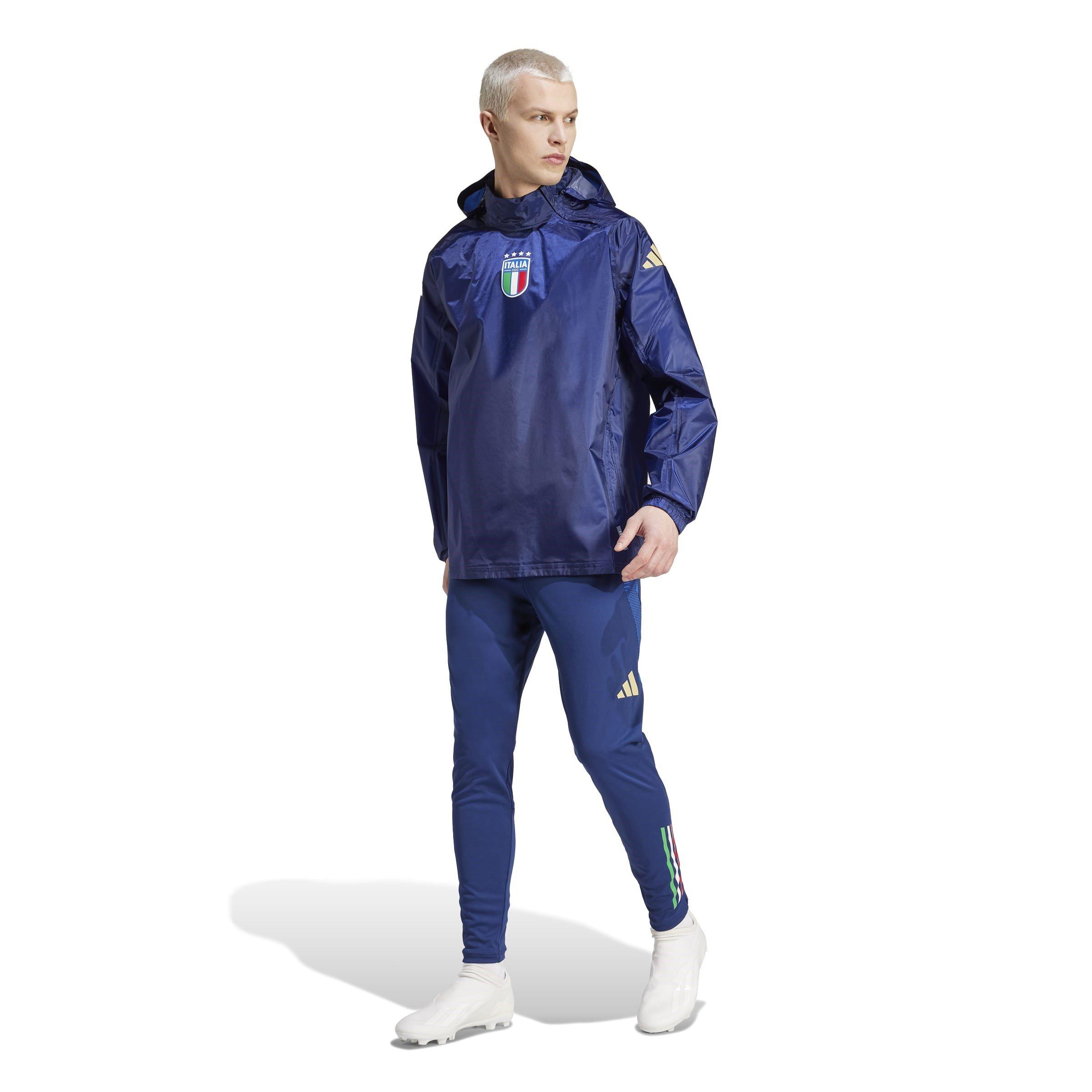 Night Sky - adidas - Italy Tiro 24 Pro Rain Top Adults - 7