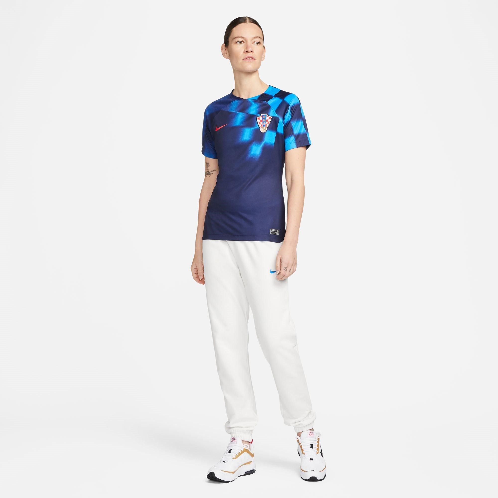 Blue/Uni Red - Nike - Croatia Away Shirt 2022 Womens - 7