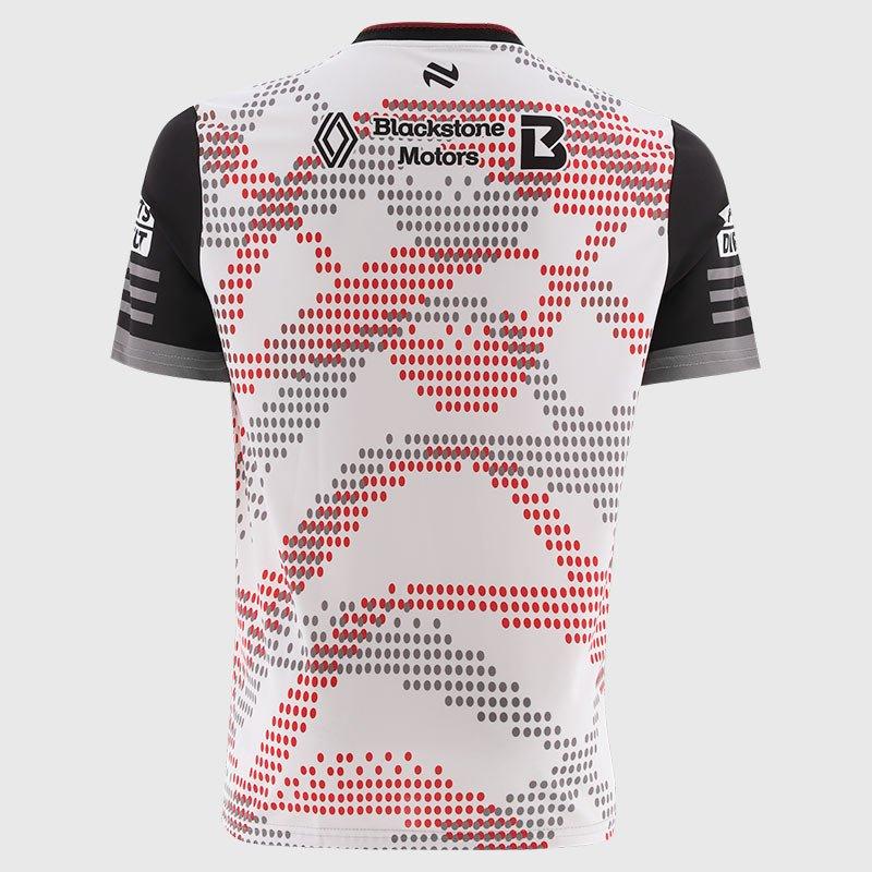 White/Blk/Red - ONeills - Louth GAA Senior Training Jersey - 2