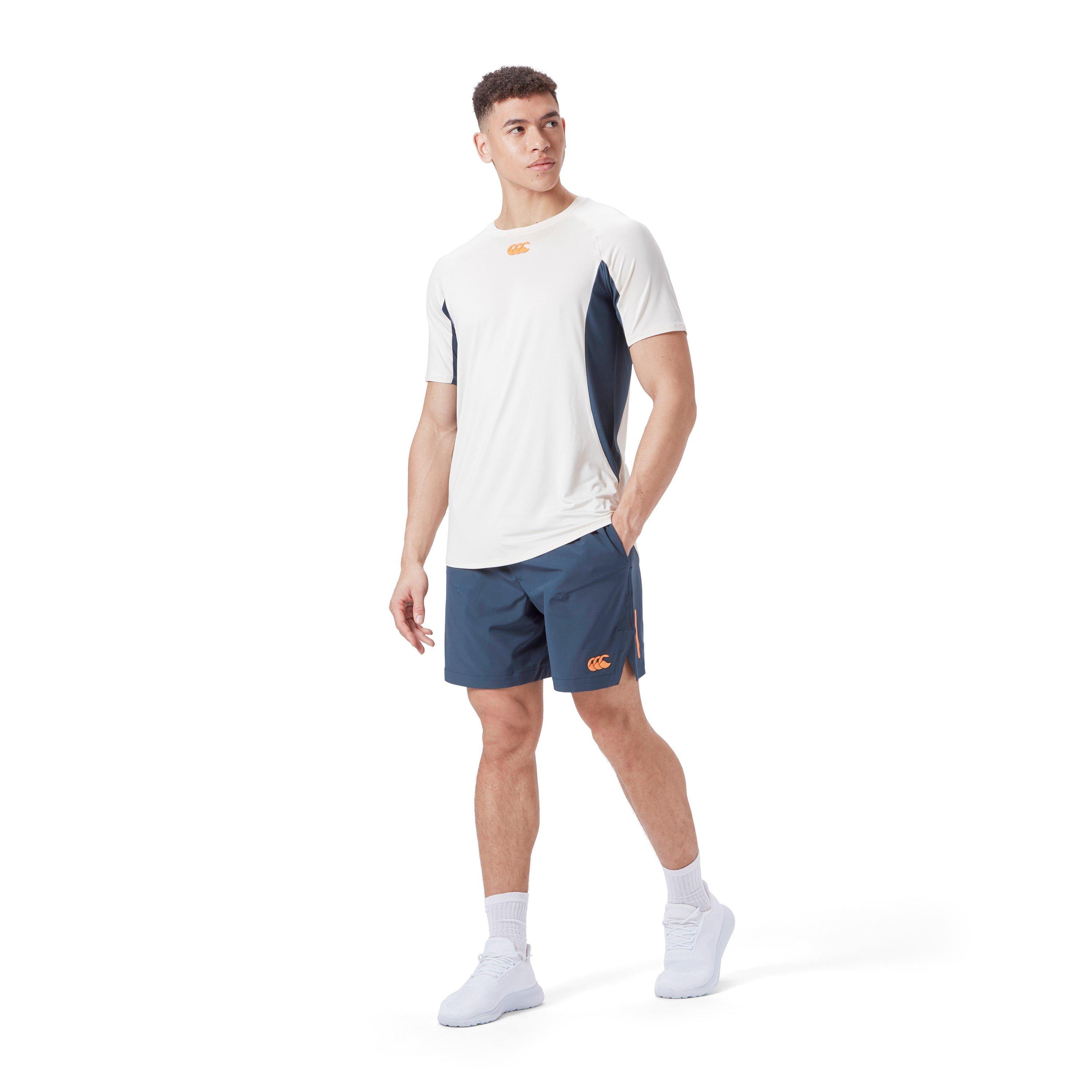 Grau/ Marineblau - Canterbury - Vapodri Super Light Training T-Shirt - 7