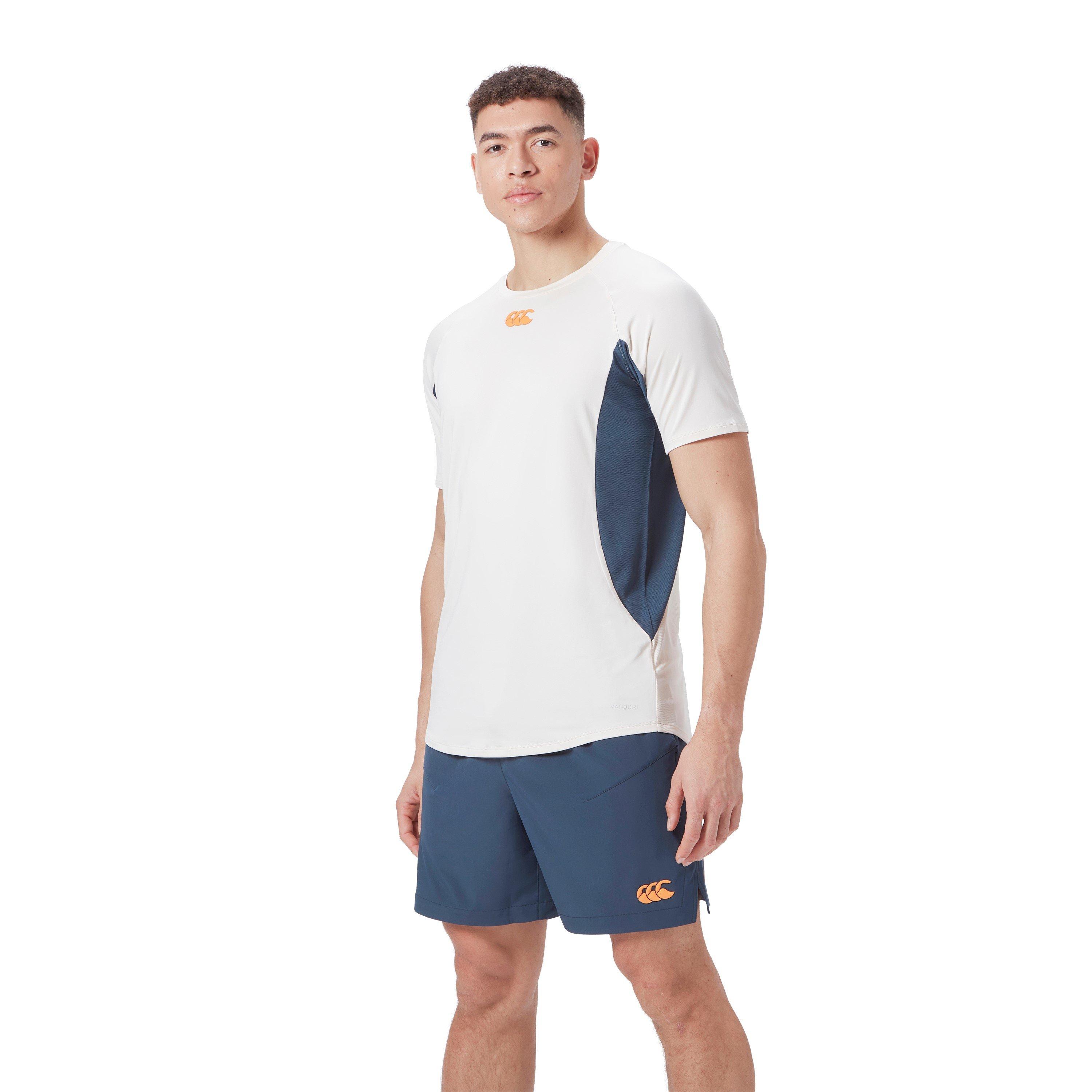 Grau/ Marineblau - Canterbury - Vapodri Super Light Training T-Shirt - 8