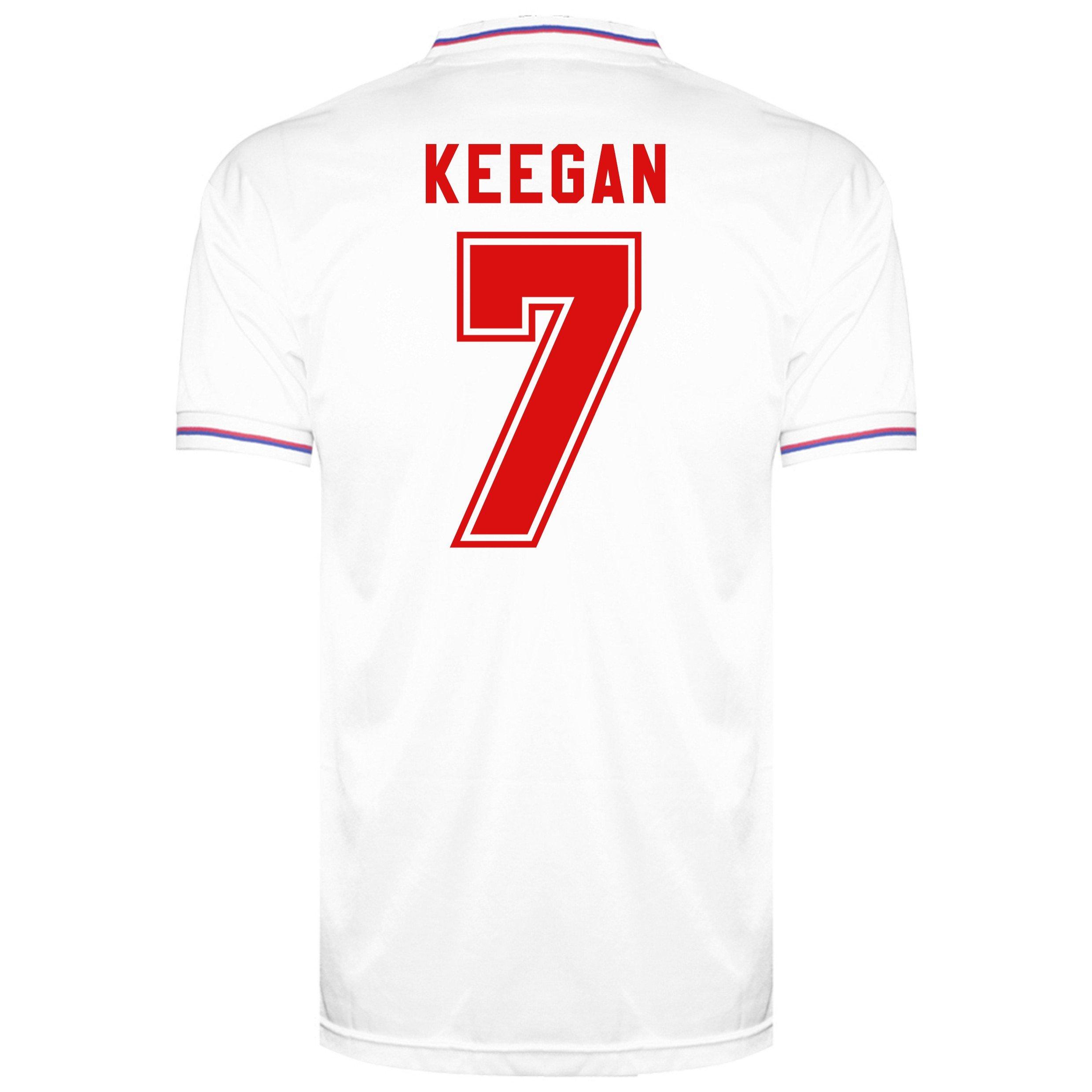 Wit - Score Draw - Score Draw England 1982 Kevin Keegan Shirt