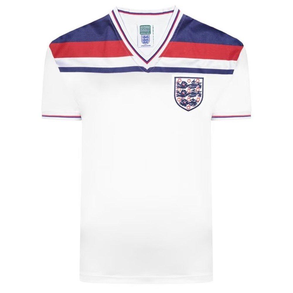 White - Score Draw - Score Draw England 1982 Kevin Keegan Shirt - 2