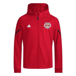 adidas New York Red Bulls Anthem Anorak Jacket 2023 2024 Adults