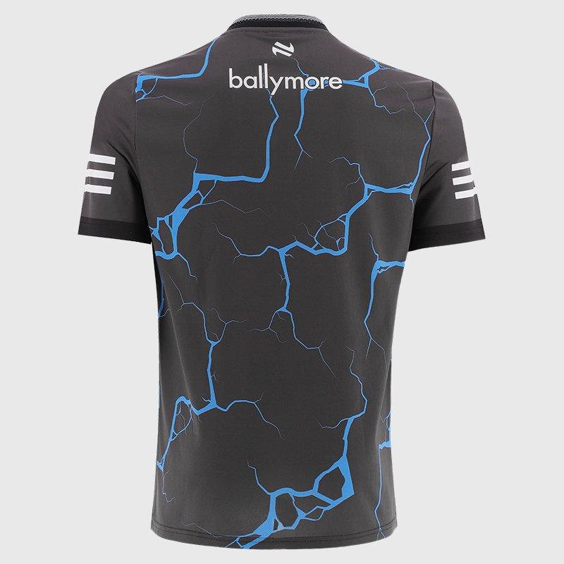 Black/Sky - ONeills - Roscommon GAA Senior Training Jersey - 2