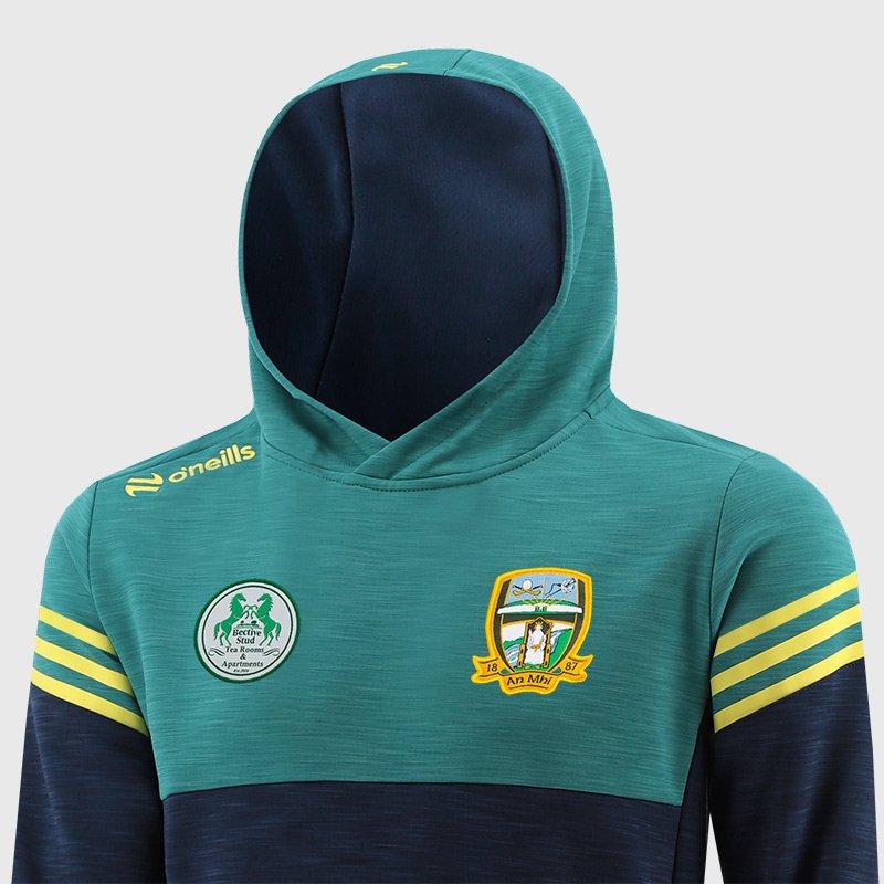 Mrn/Teal/Lime - ONeills - ONeills Meath Sedona Fleece Hoodie Junior - 2