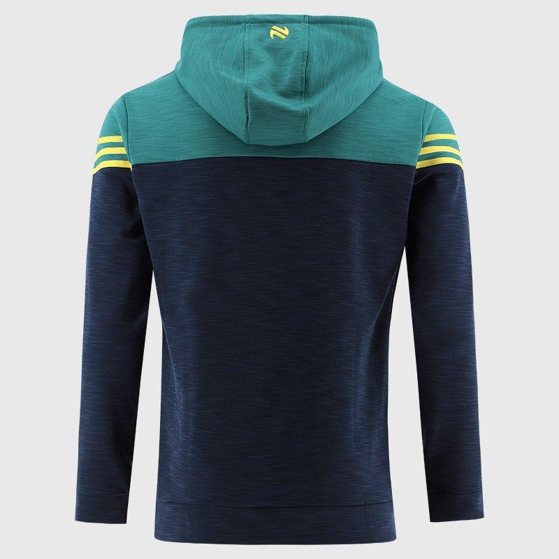 Mrn/Teal/Lime - ONeills - ONeills Meath Sedona Fleece Hoodie Junior - 3