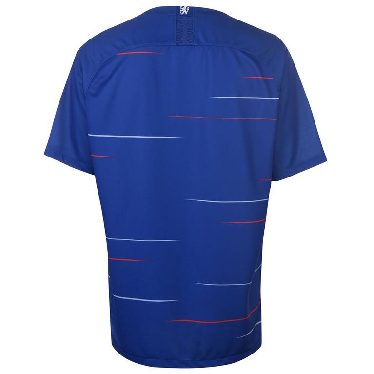 Bleu - Nike - Chelsea FC Home Shirt 2018 2019 Mens - 2