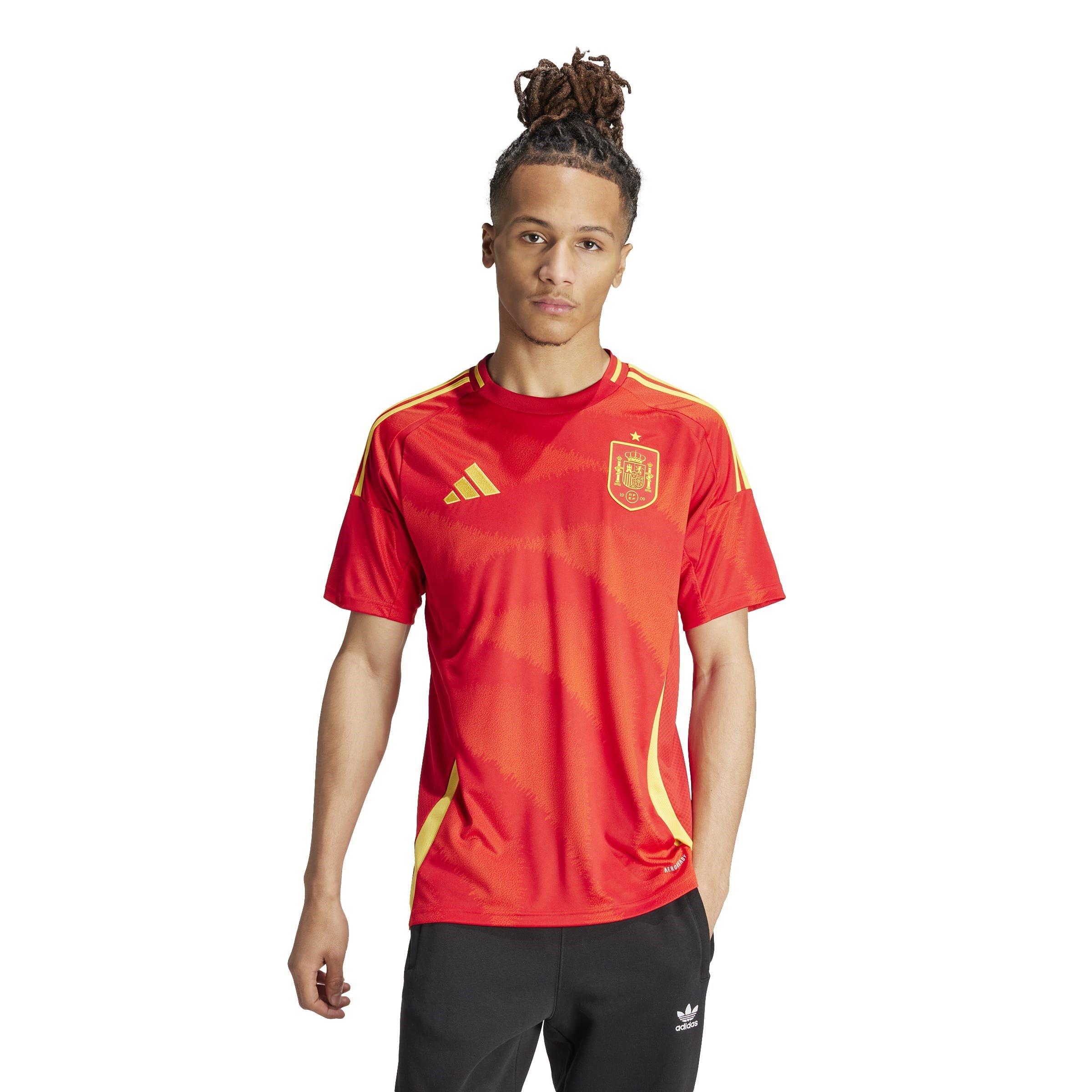 Rød - adidas - Spain Home Shirt 2024 Adults - 3