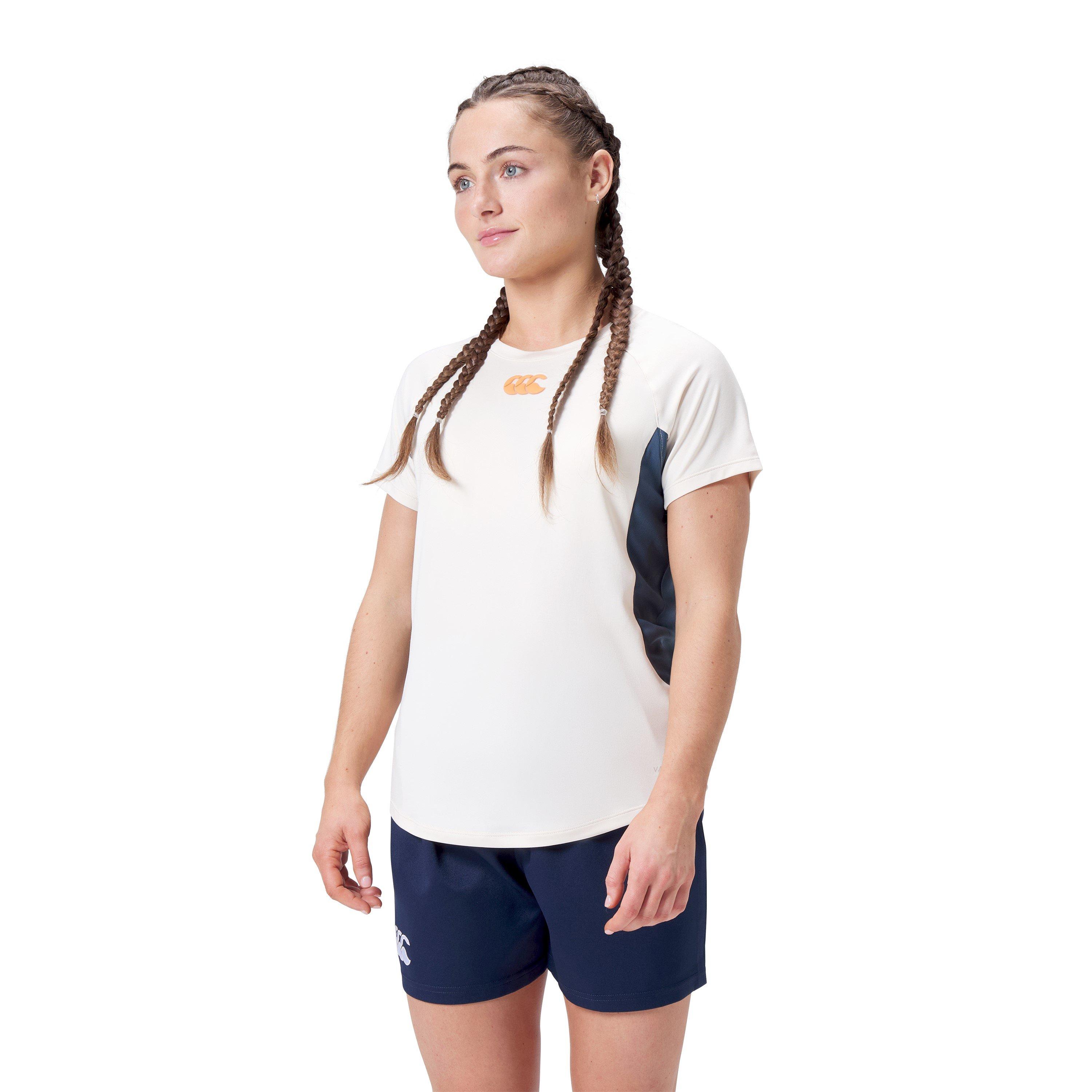 Grigio/ Blu scuro. - Canterbury - Vapodry Superlight Short-Sleeve Performance T-Shirt - 2