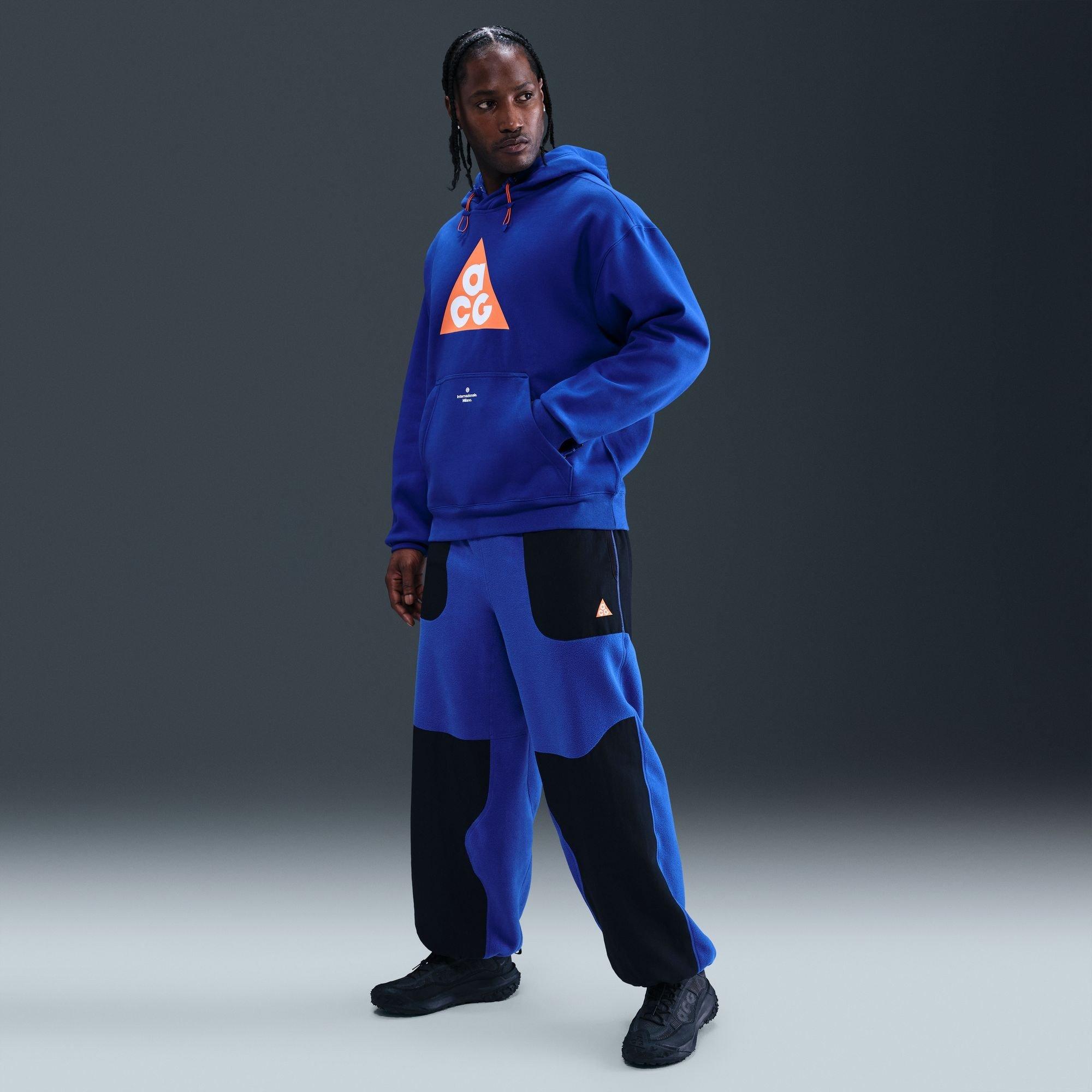 Blue/Orange - Nike - Mens Nike Inter Milan x ACG Pullover Hoodie - 5
