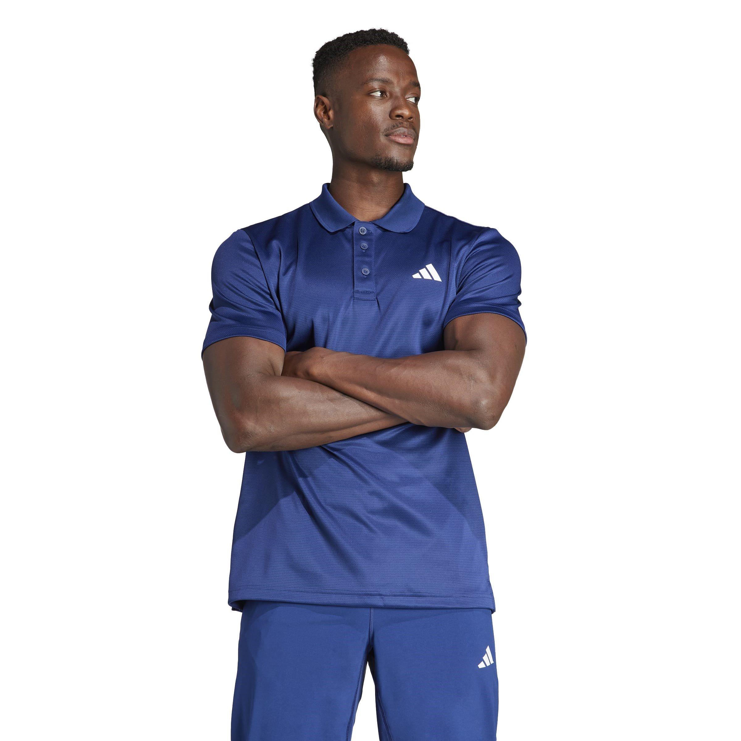 Dark Blue - adidas - Short sleeve polo shirt mens - 2