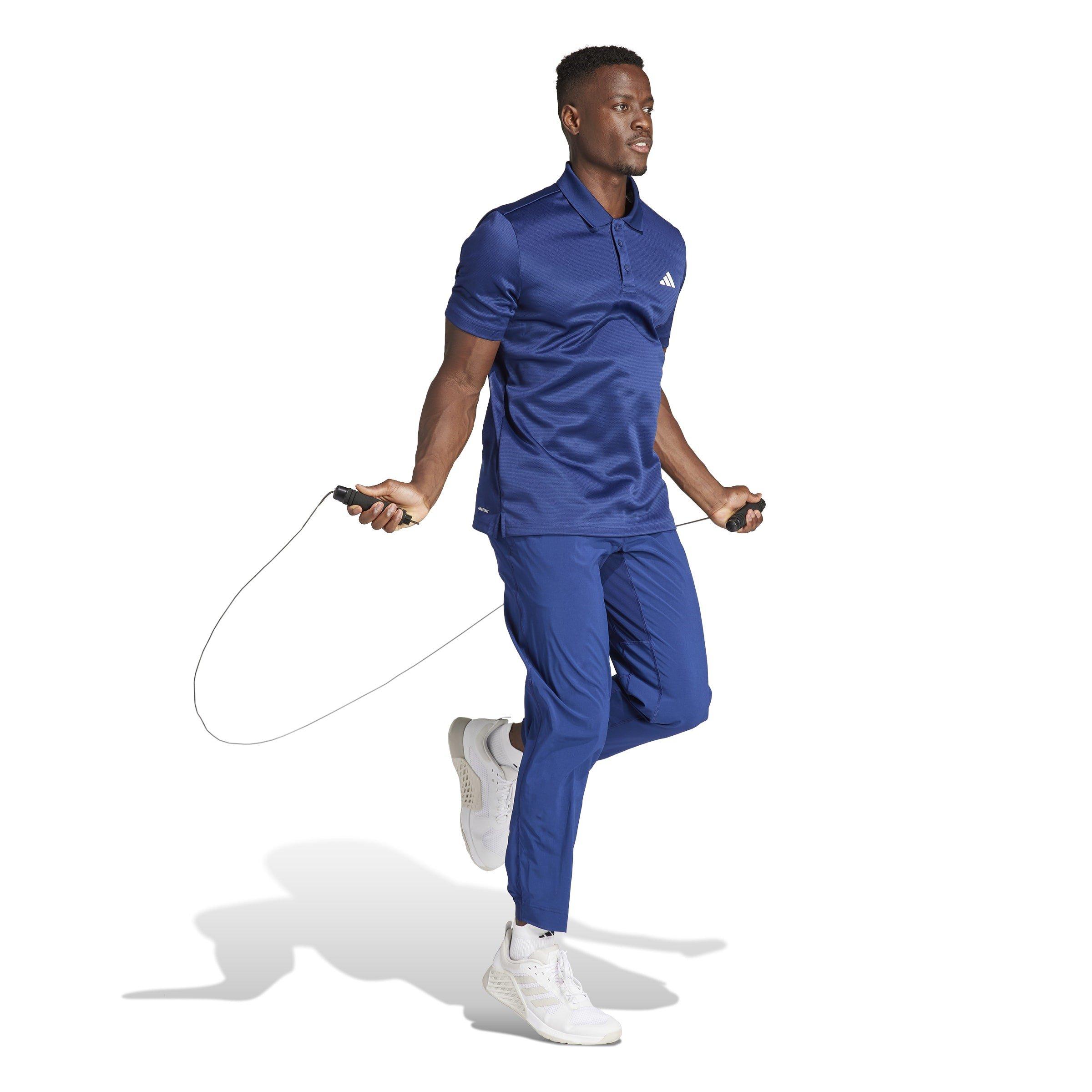 Dark Blue - adidas - Short sleeve polo shirt mens - 4