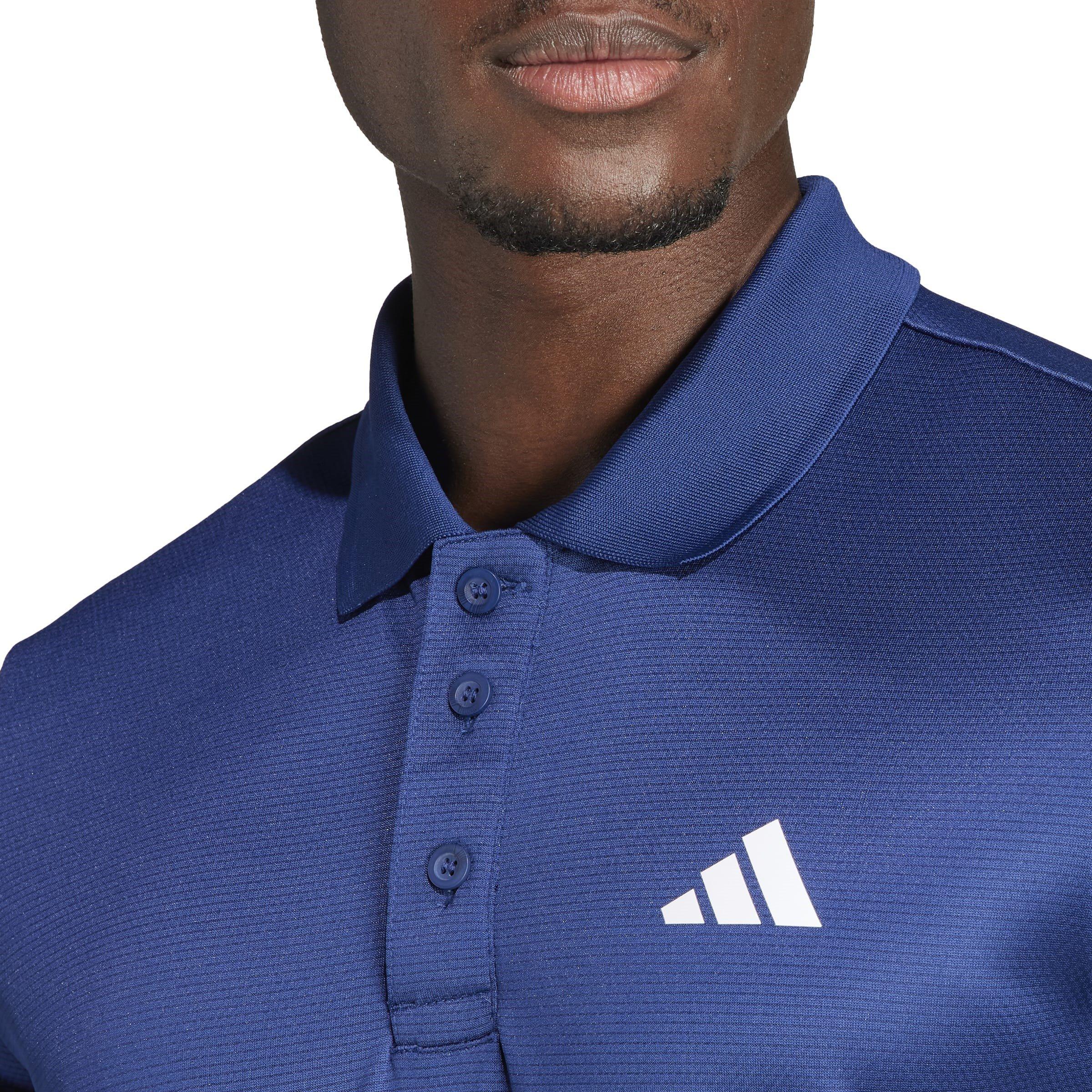 Dark Blue - adidas - Short sleeve polo shirt mens - 6