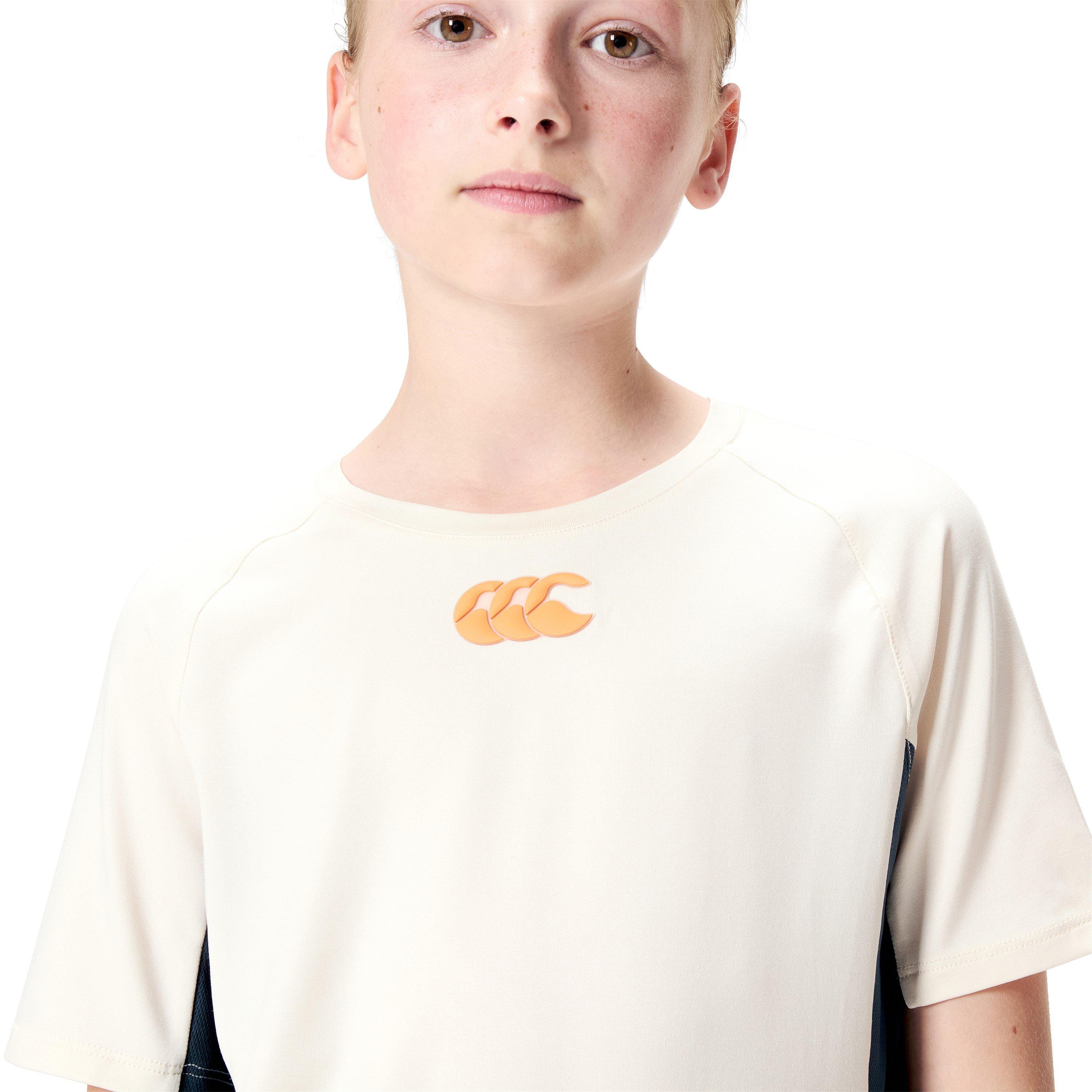 Grigio/ Blu scuro. - Canterbury - Kids' Vapodri Super Light Training T-Shirt - 7