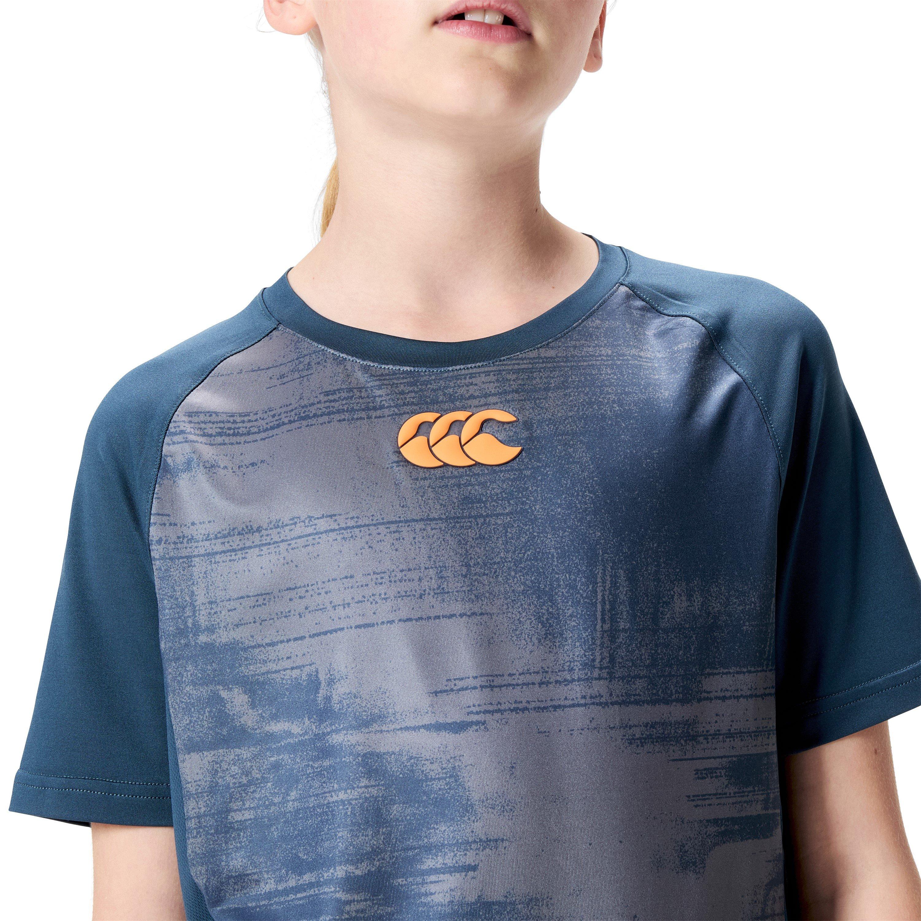 Navy - Canterbury - Unisex Kids' Vapodri Super Light Training T-Shirt - 8