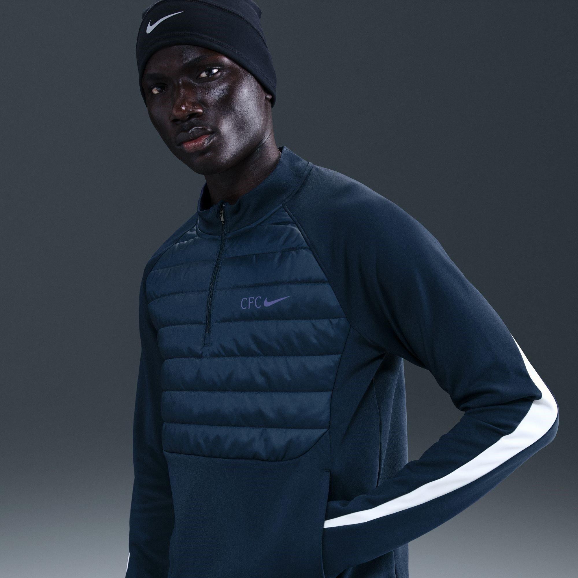 Blue/Purple - Nike - Chelsea Winter Warriors Drill Top Mens - 6