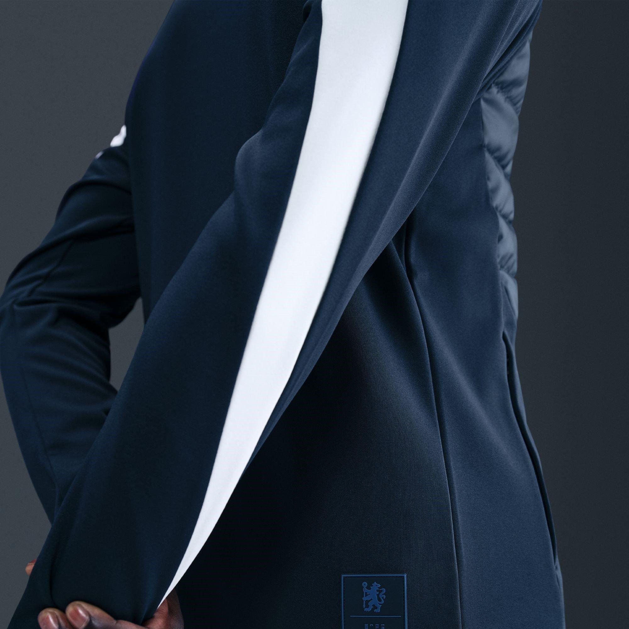 Blue/Purple - Nike - Chelsea Winter Warriors Drill Top Mens - 9