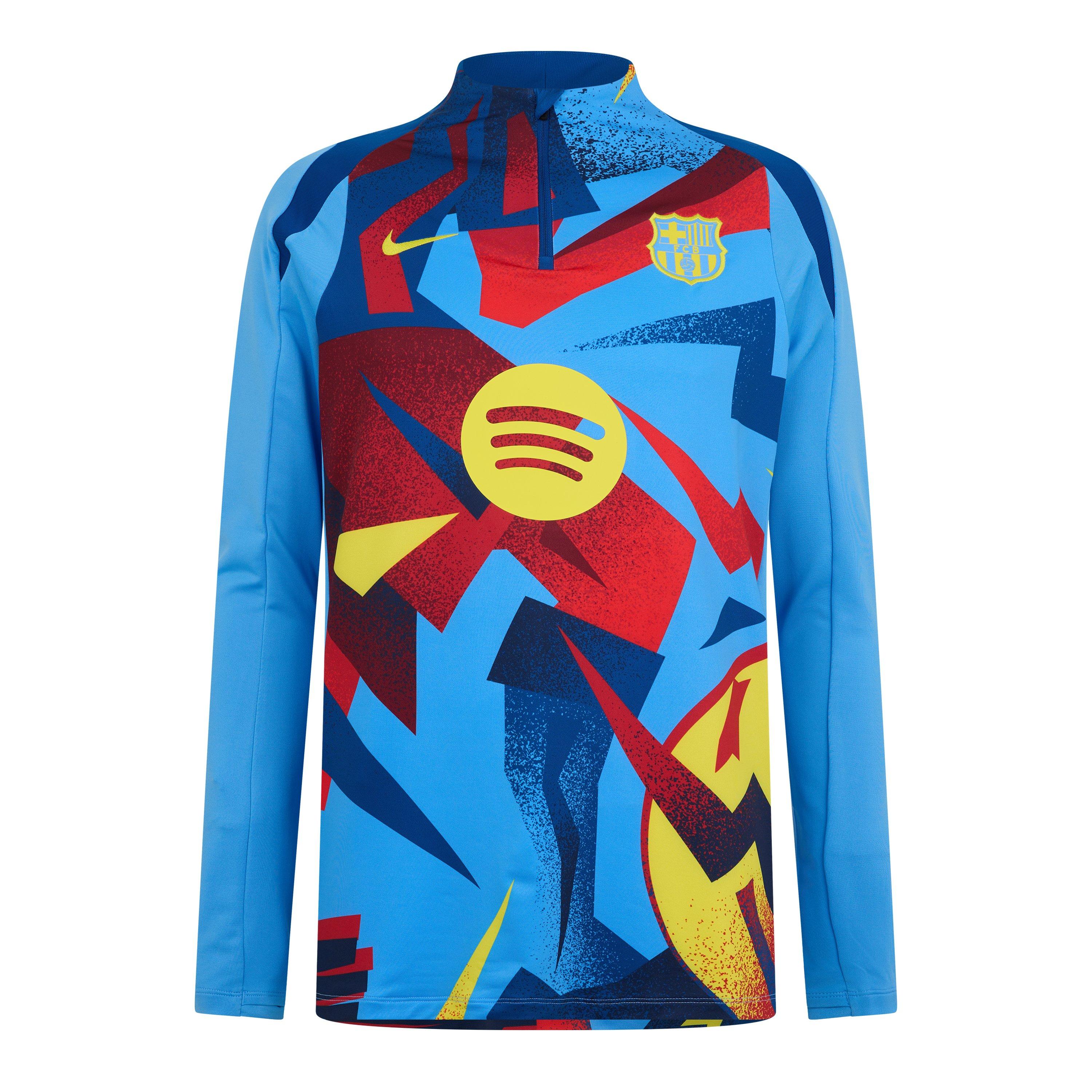 Nike Men's Fcb Pm Drill Sn61 - Blue/ Yellow - 2XL