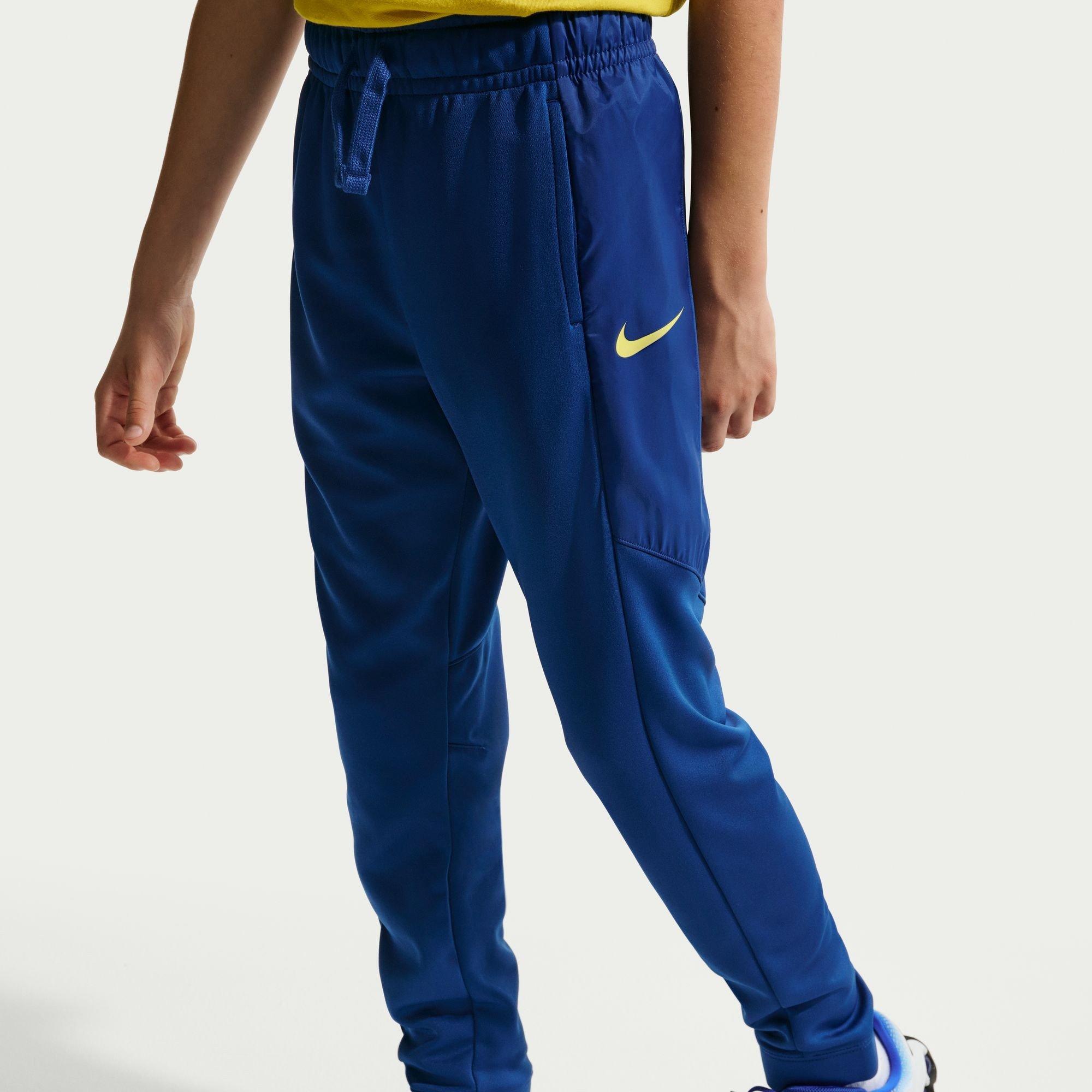 Blauw/ Geel - Nike - Barcelona Tracksuit Juniors - 5