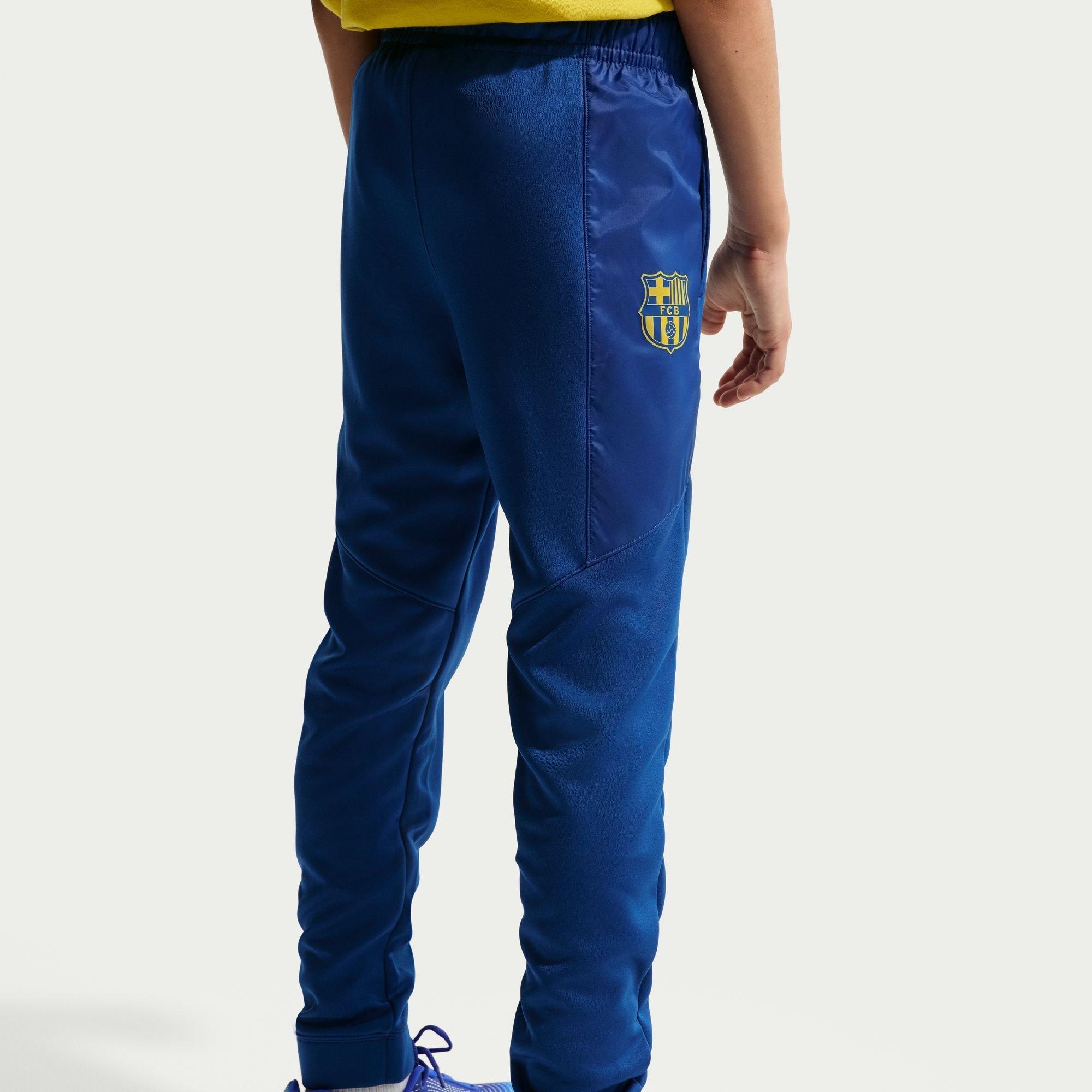 Blauw/ Geel - Nike - Barcelona Tracksuit Juniors - 6