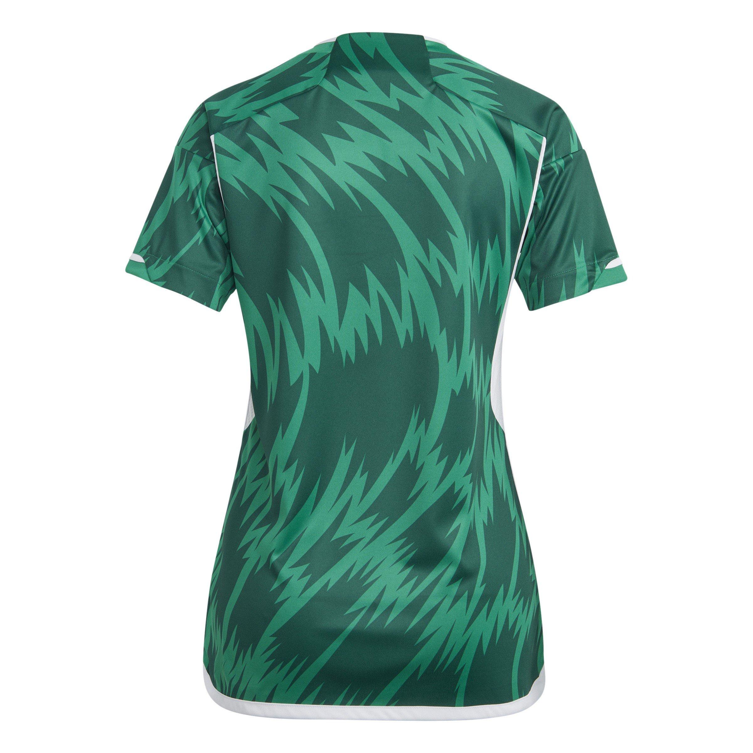Green - adidas - Algeria Away Shirt 2023 Womens - 9