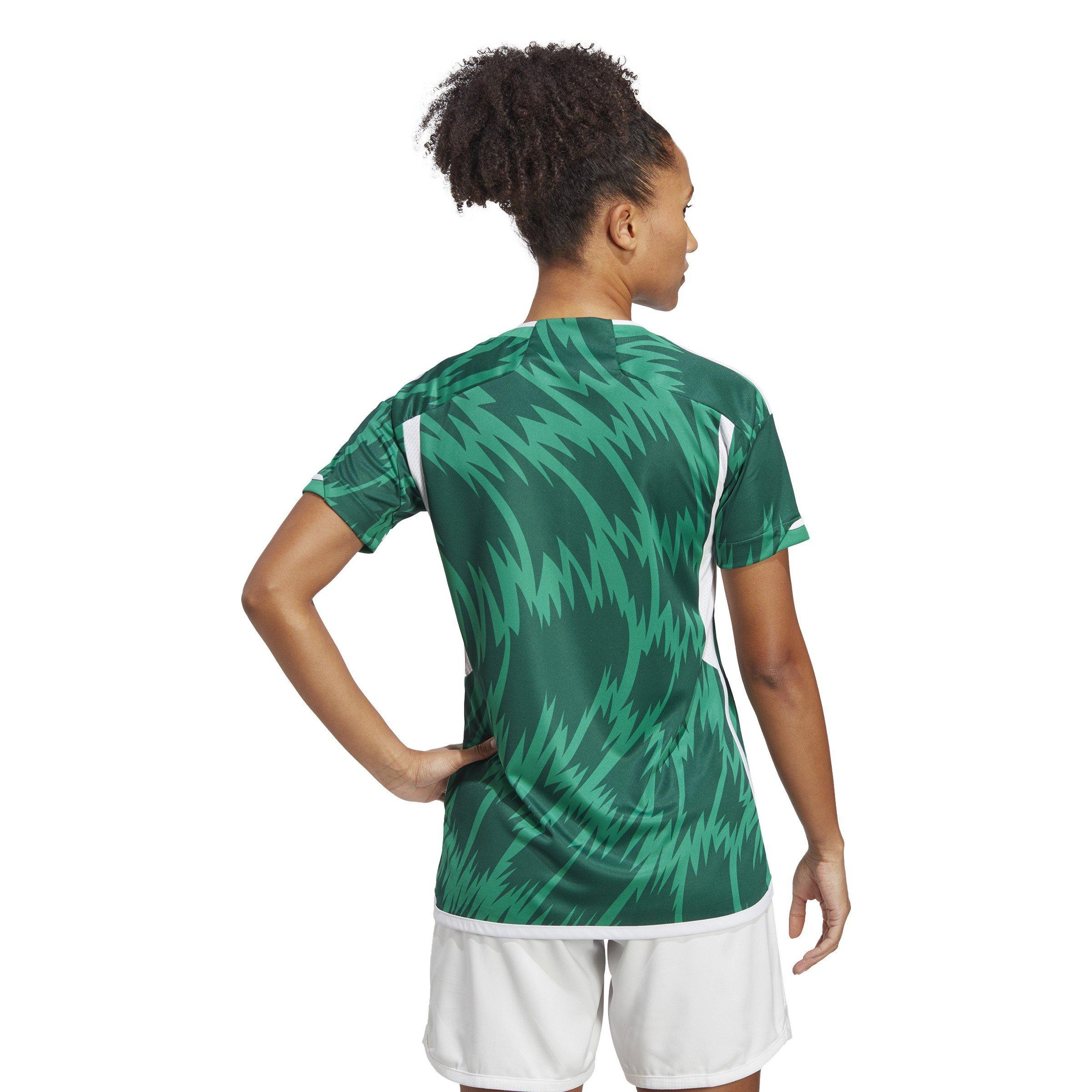 Green - adidas - Algeria Away Shirt 2023 Womens - 4